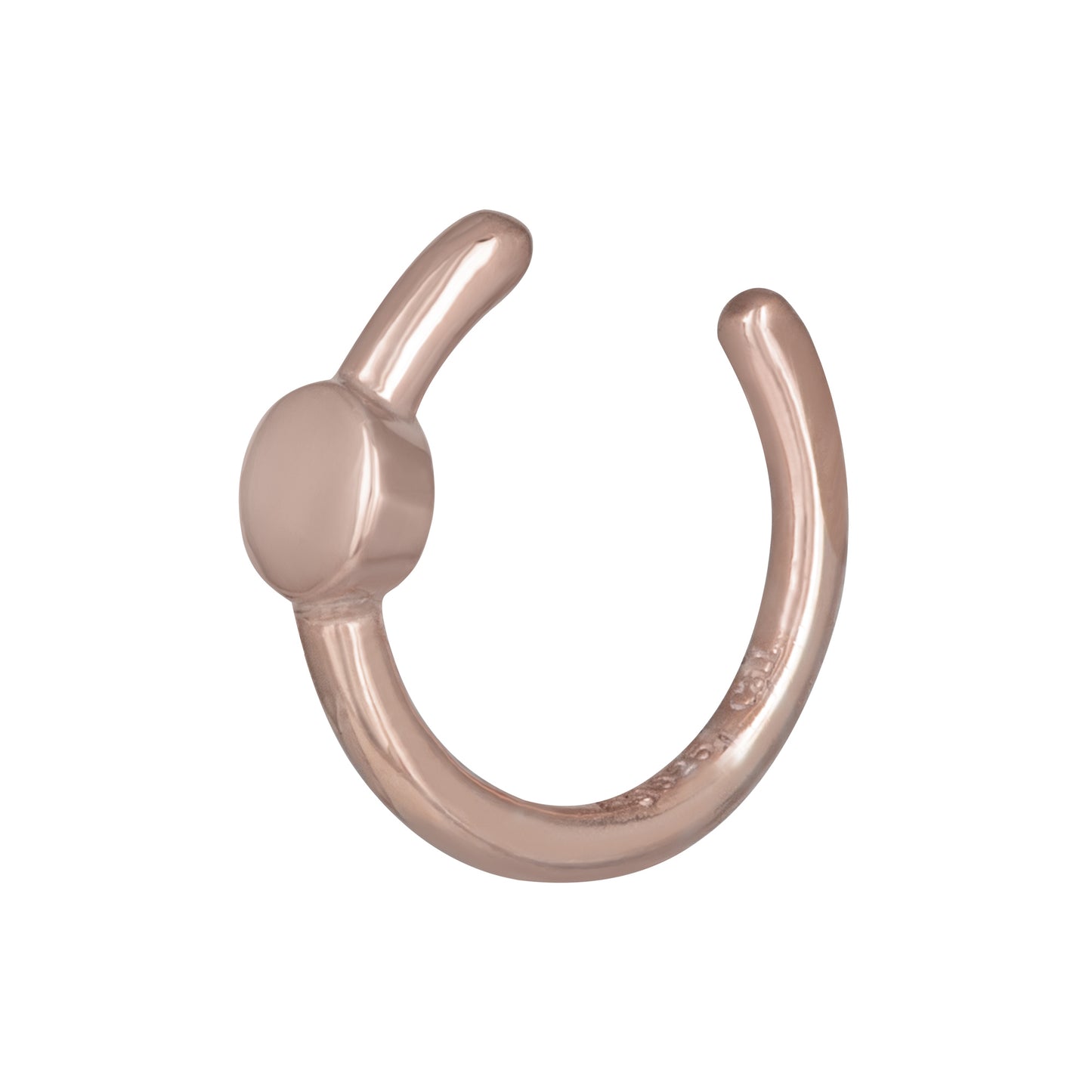 cai Ear Cuff 925/- Sterling Silber rotvergoldet 0,9cm ohne Stein