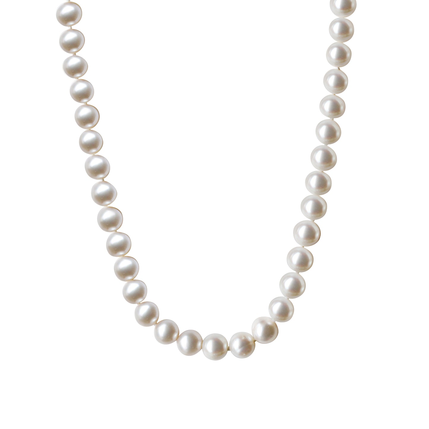 Collier Perlenkette 375/- Gold vergoldet 48,0cm