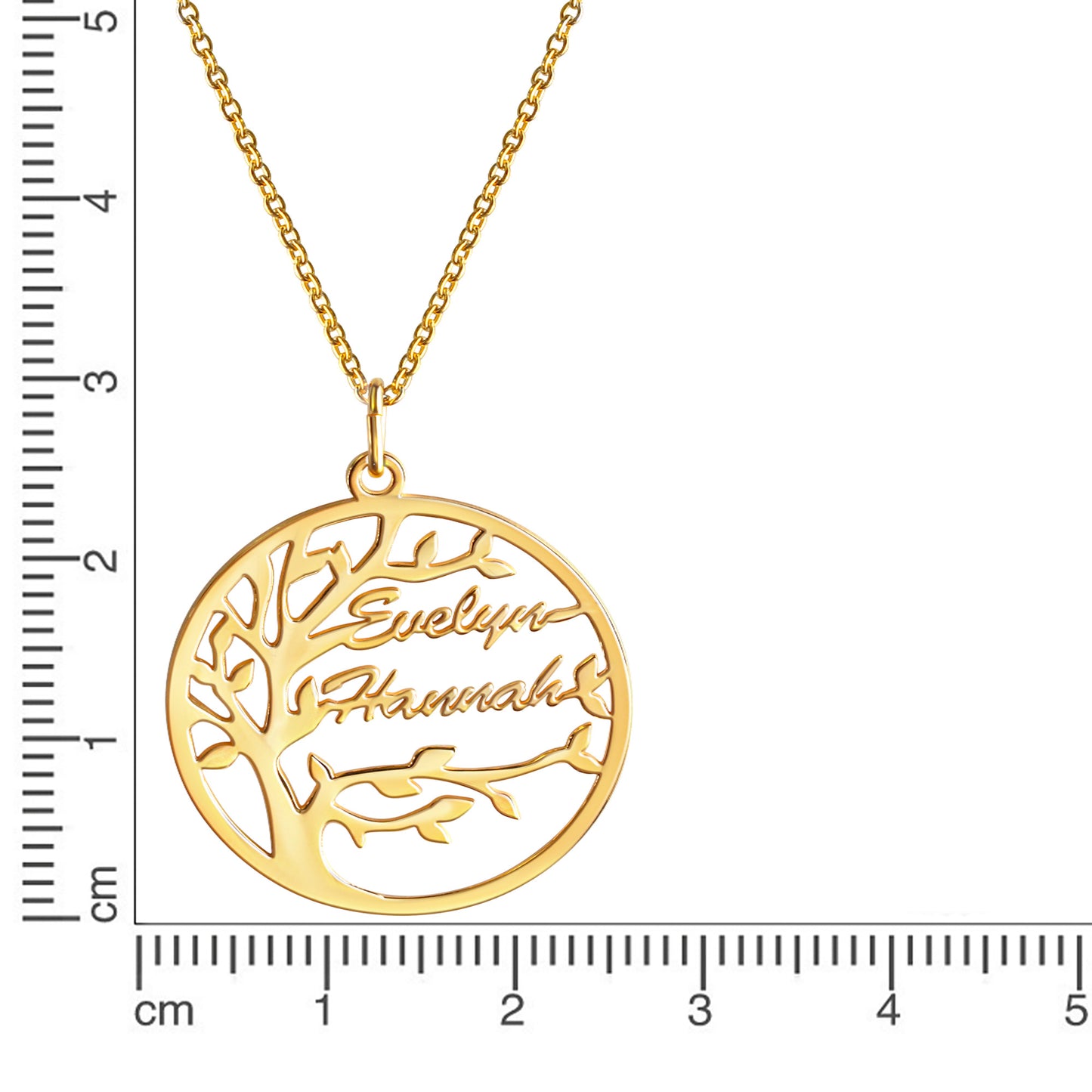 Anhänger mit Kette Ankerkette 925/- Sterling Silber vergoldet 45,0cm