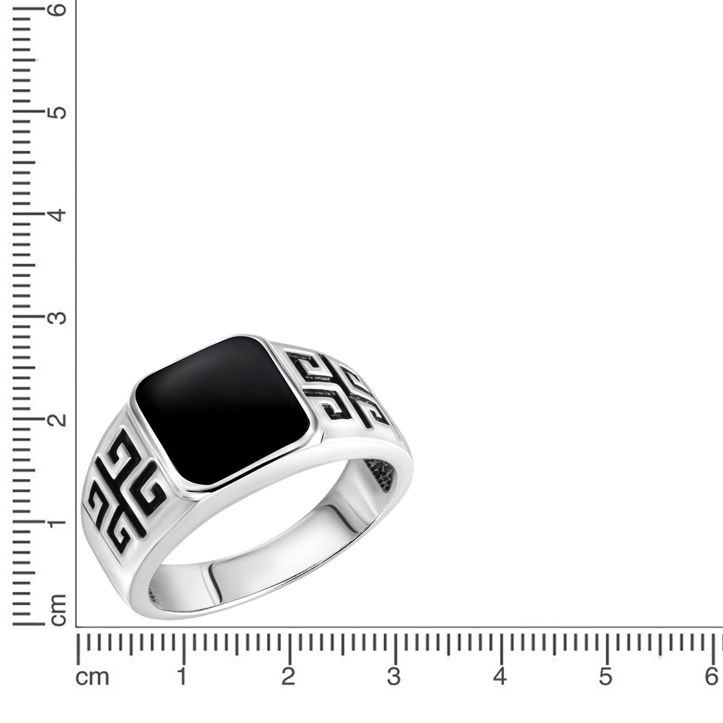 Ring 925/- Sterling Silber rhodiniert Achat