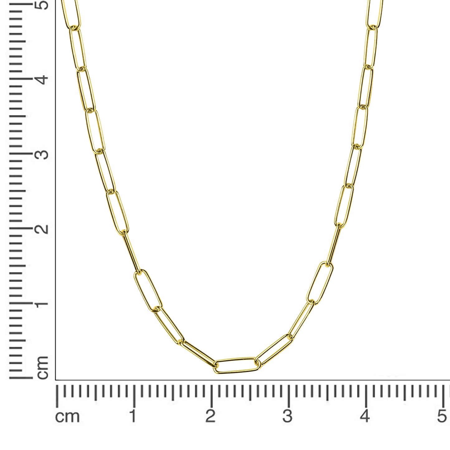 Halskette Gliederkette 925/- Sterling Silber vergoldet 45cm