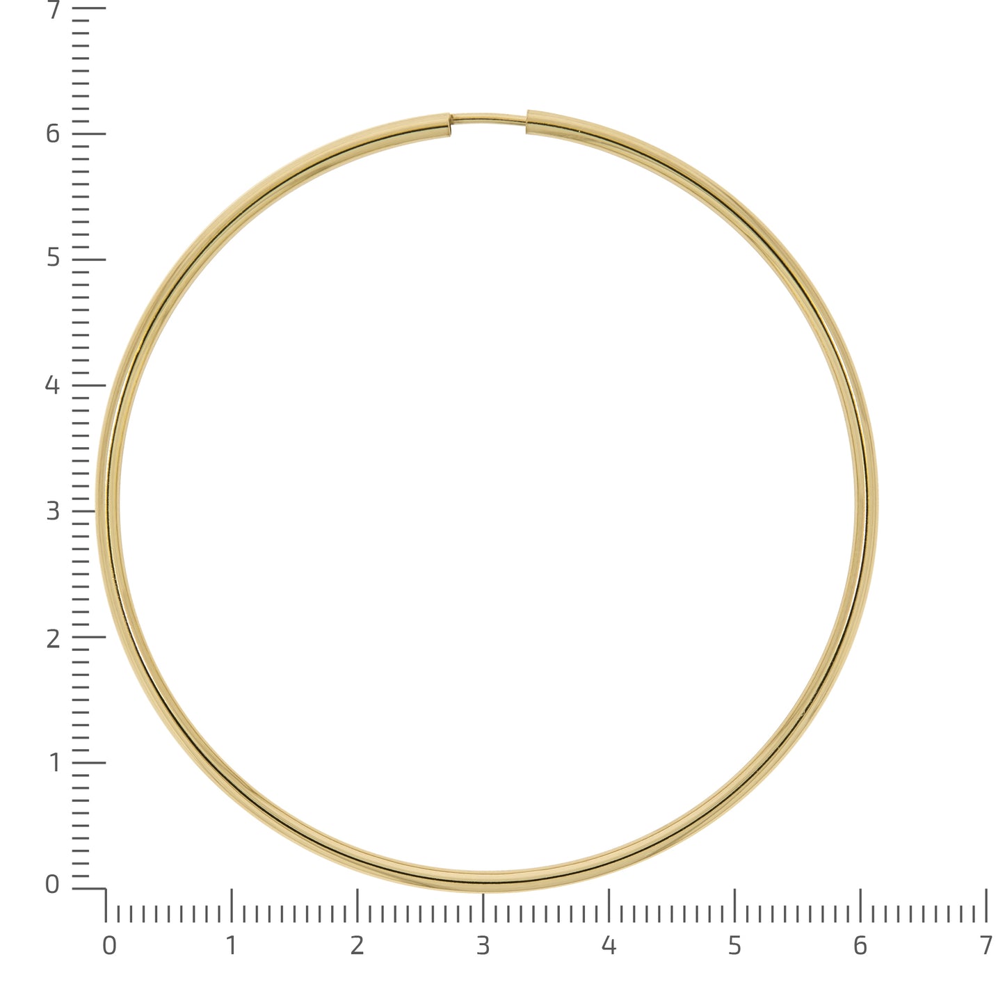 Creolen 585/- Gold 6,0cm