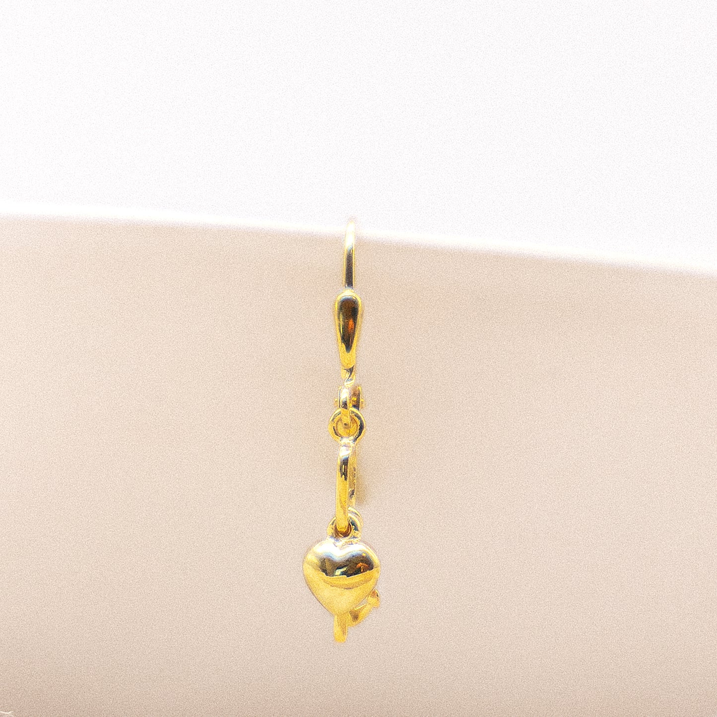 Ohrringe 375/- Gold 2,4cm ohne