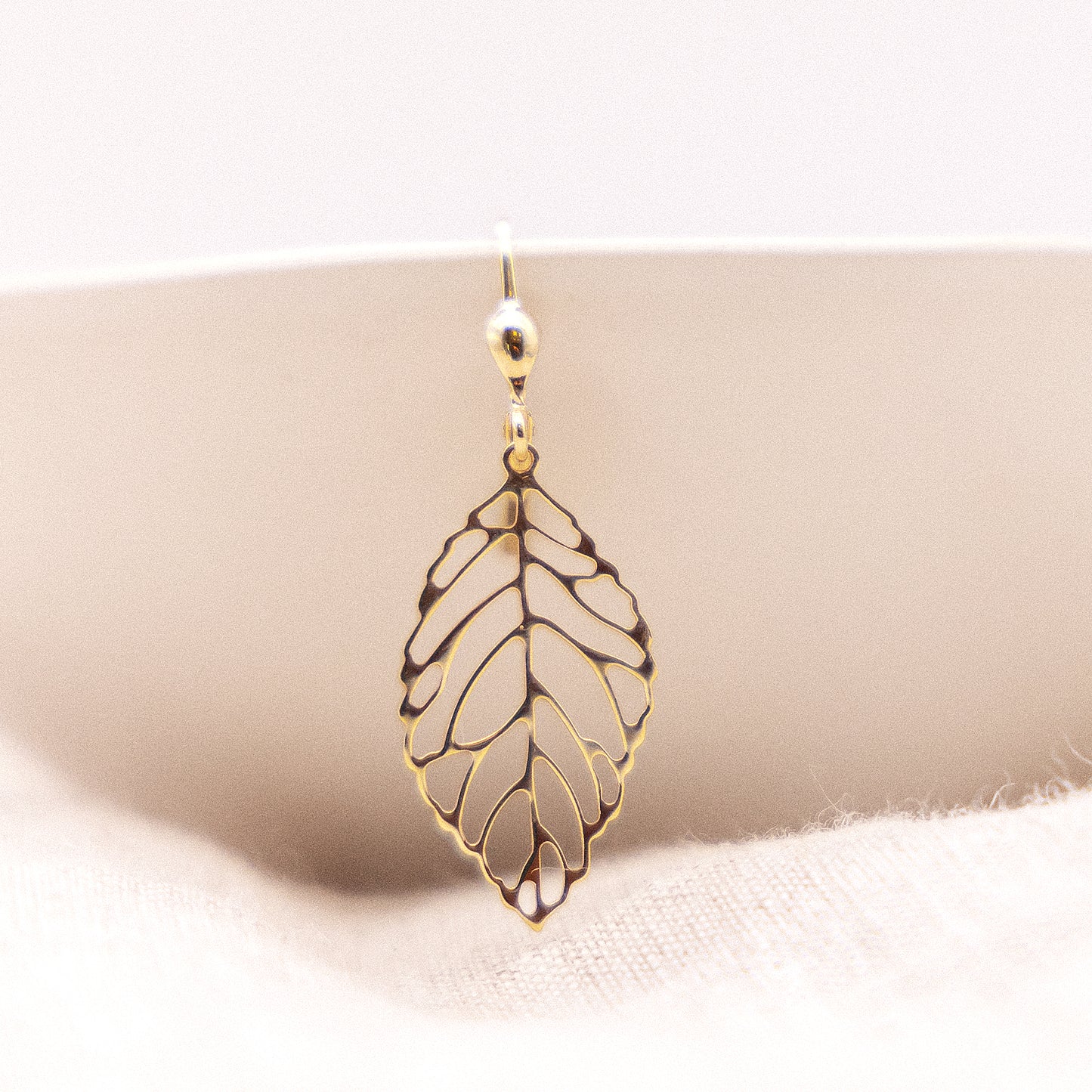 Ohrhänger 333/- Gold 4,2cm ohne