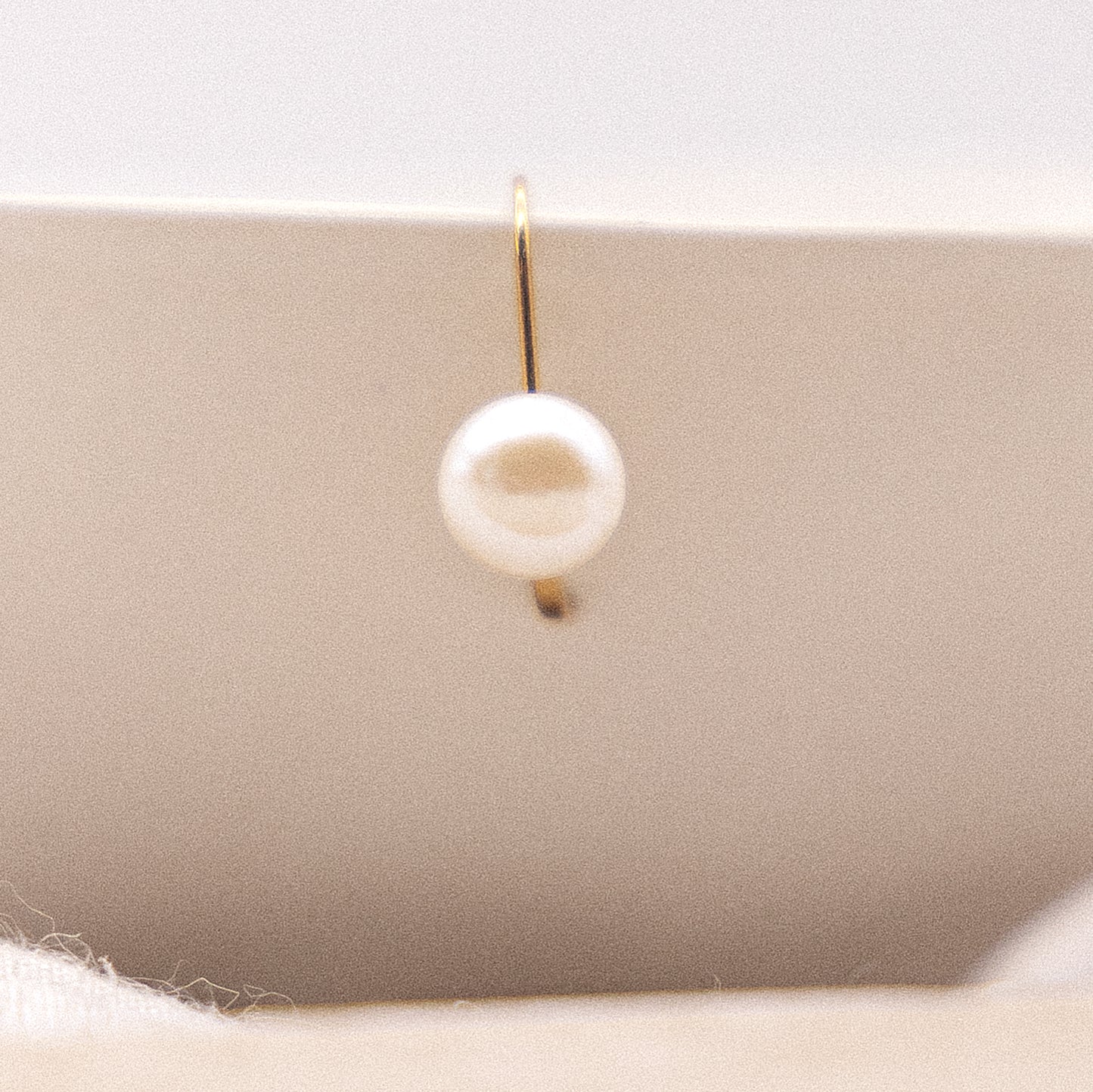 Ohrringe 585/- Gold 2,0cm Süßwasserzuchtperle