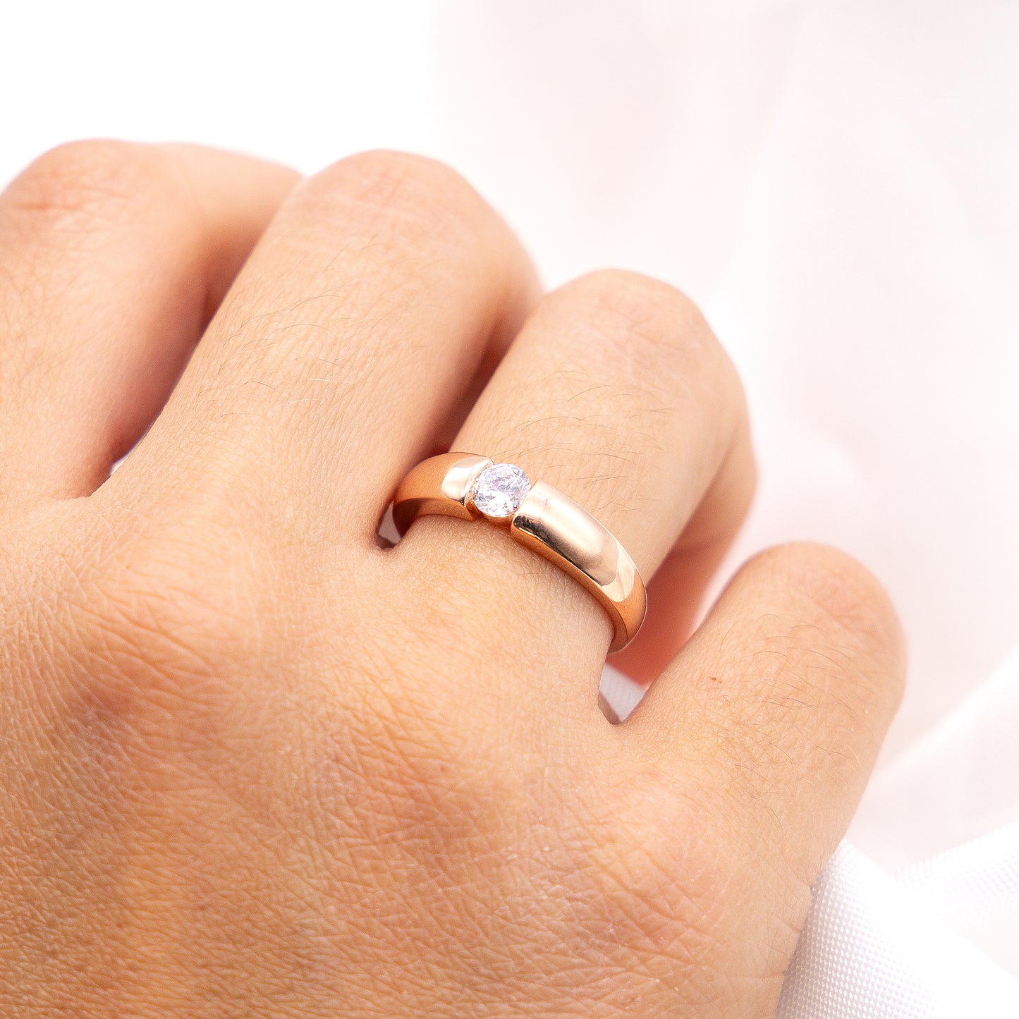 Ring 925/- Sterling Silber Zirkonia