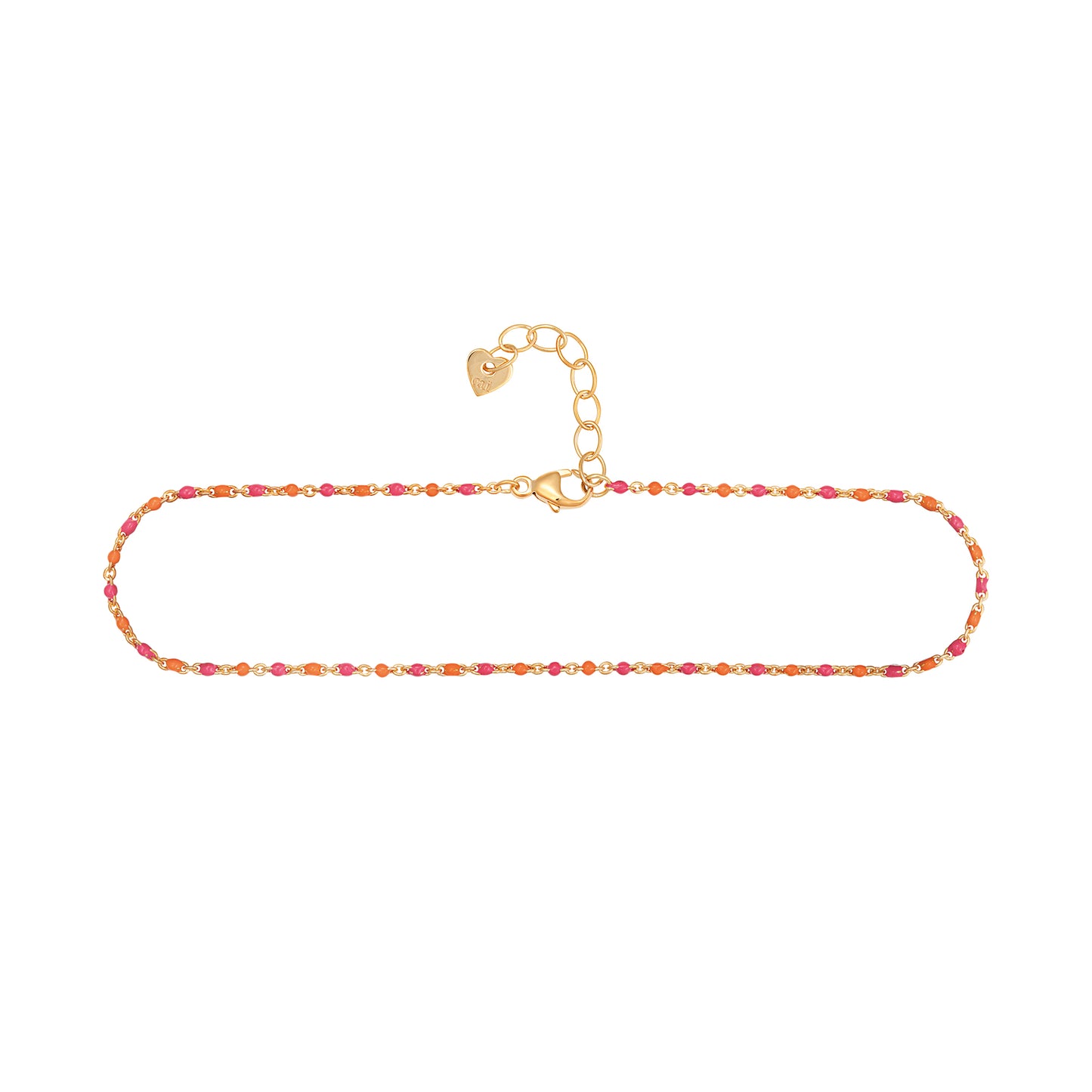 cai Armband Königskette 925/- Sterling Silber vergoldet 19,0cm