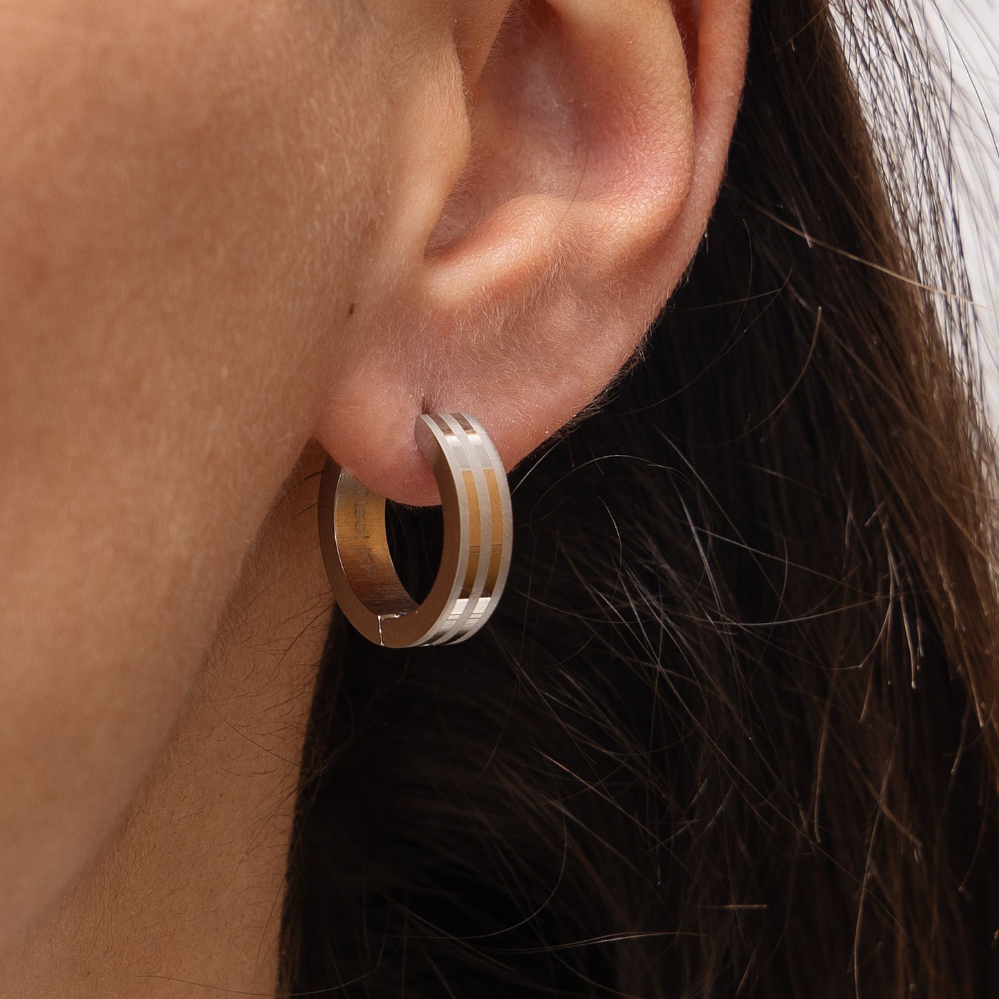 Ohrringe Edelstahl 1,8cm ohne