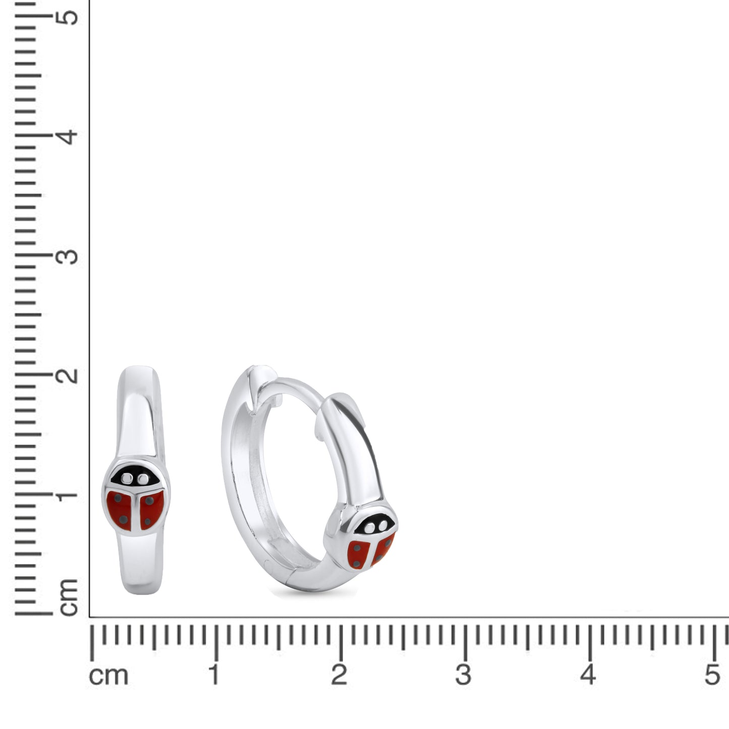 Ohrringe 925/- Sterling Silber 1,4cm