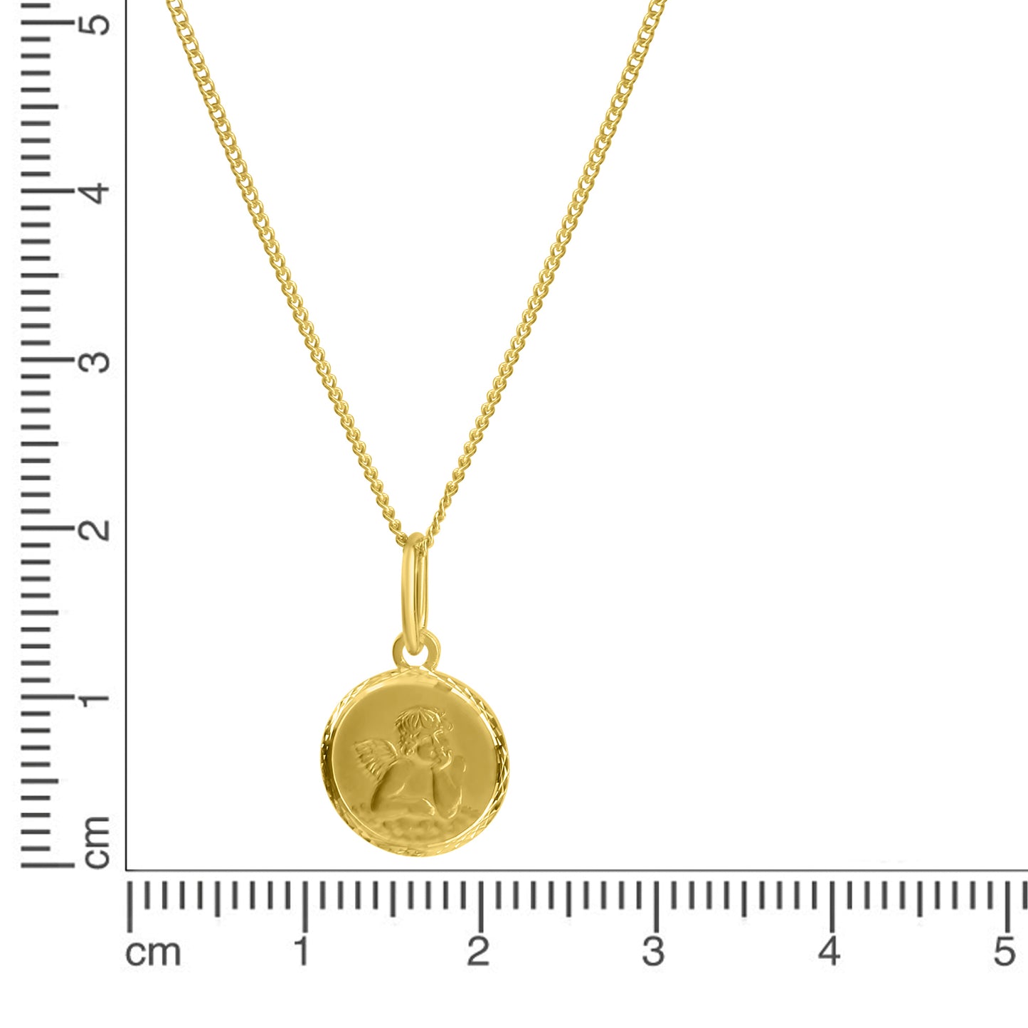 Halskette Panzerkette 333/- Gold 38,0cm ohne Stein