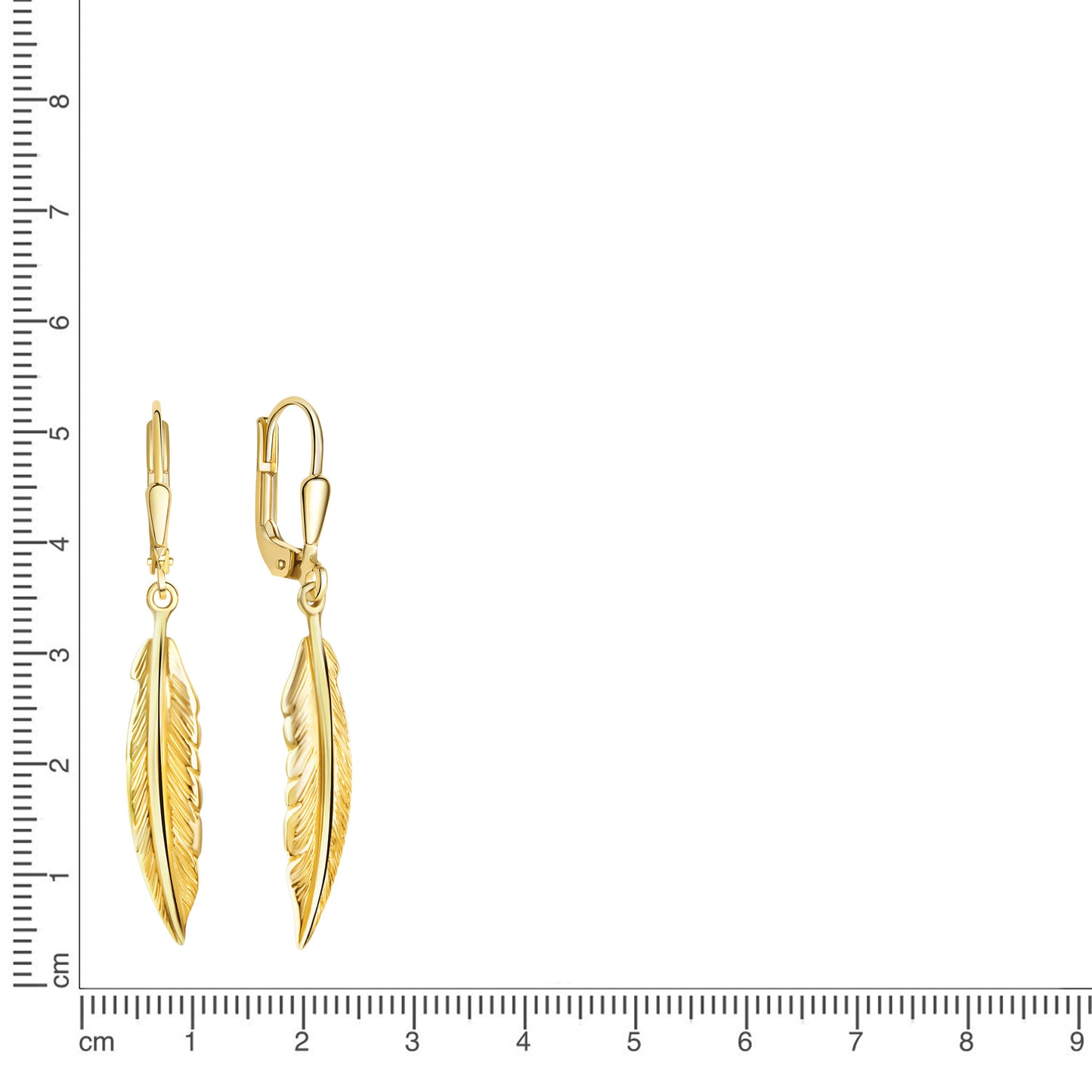 Ohrhänger 925/- Sterling Silber 4,0cm