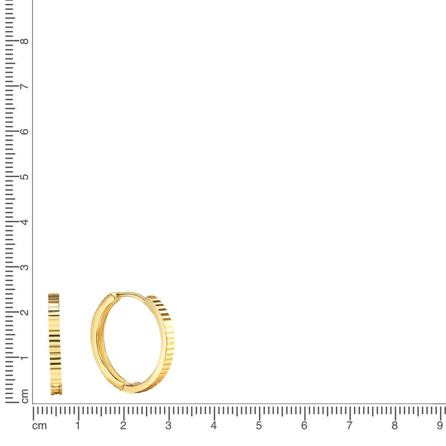 Creolen 375/- Gold 1,7cm
