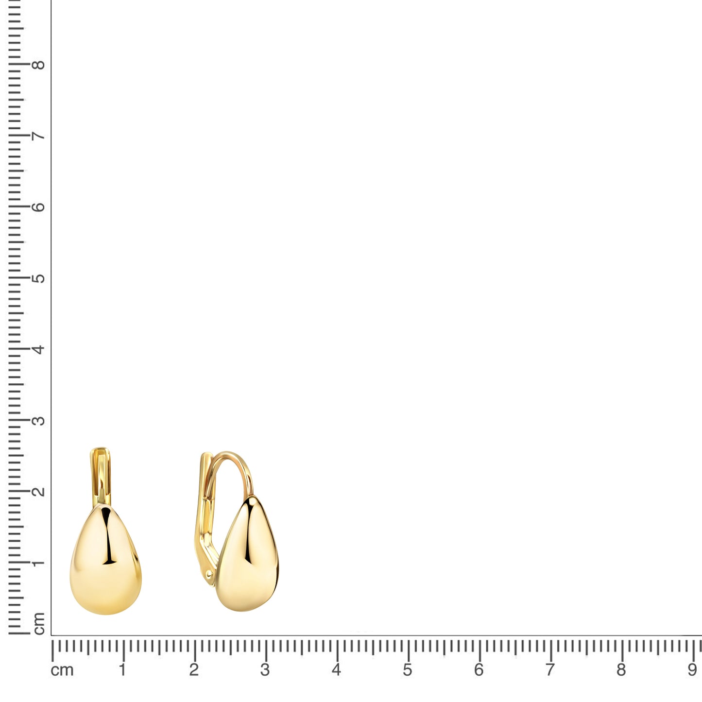 Ohrhänger 375/- Gold 1,5cm