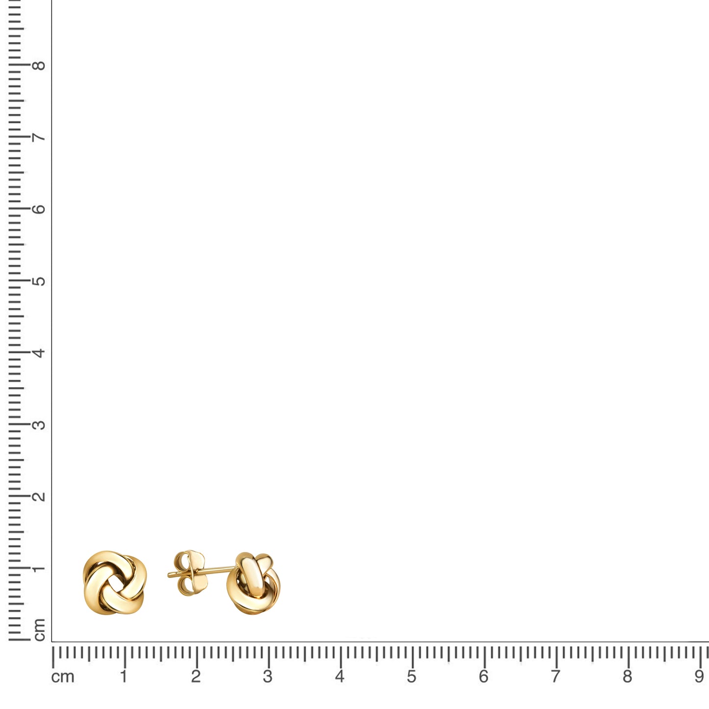 Ohrstecker 375/- Gold 0,9cm