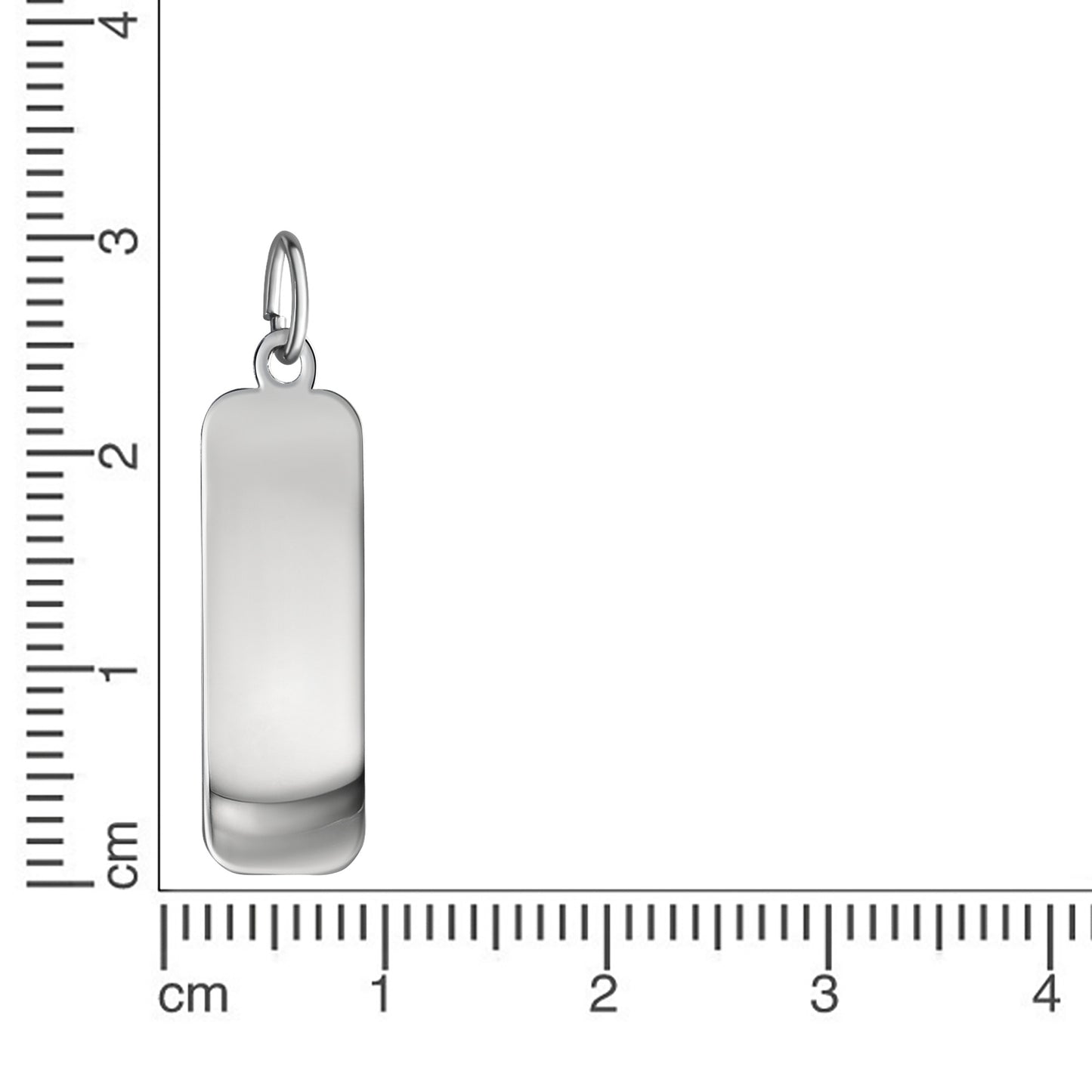 Anhänger 925/- Sterling Silber Rhodiniert 3,4cm