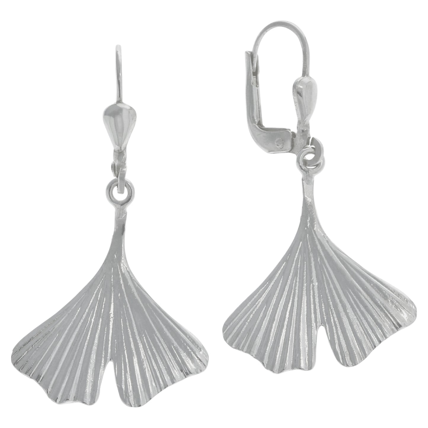 Ohrhänger 925/- Sterling Silber rhodiniert 3,7cm