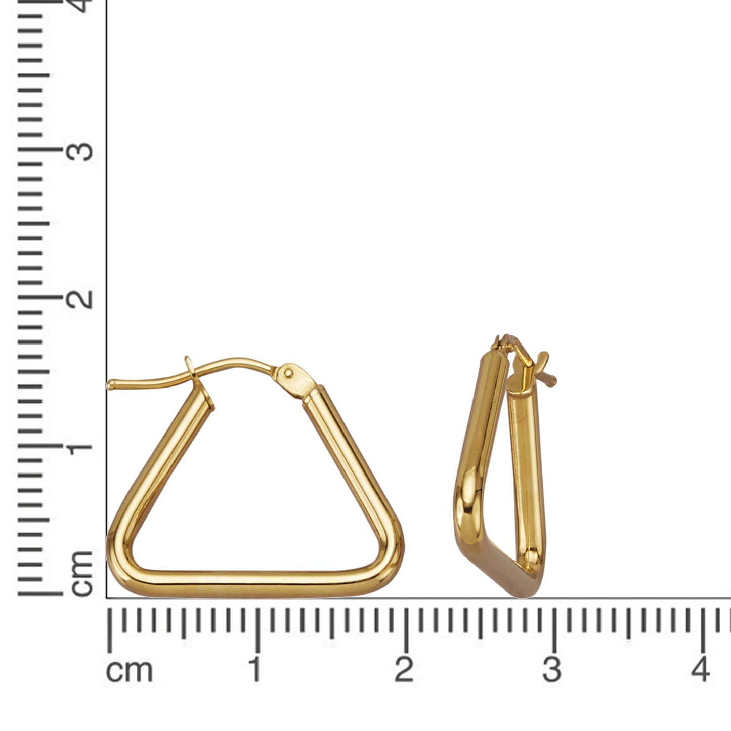 Creolen 375/- Gold 1,6cm ohne