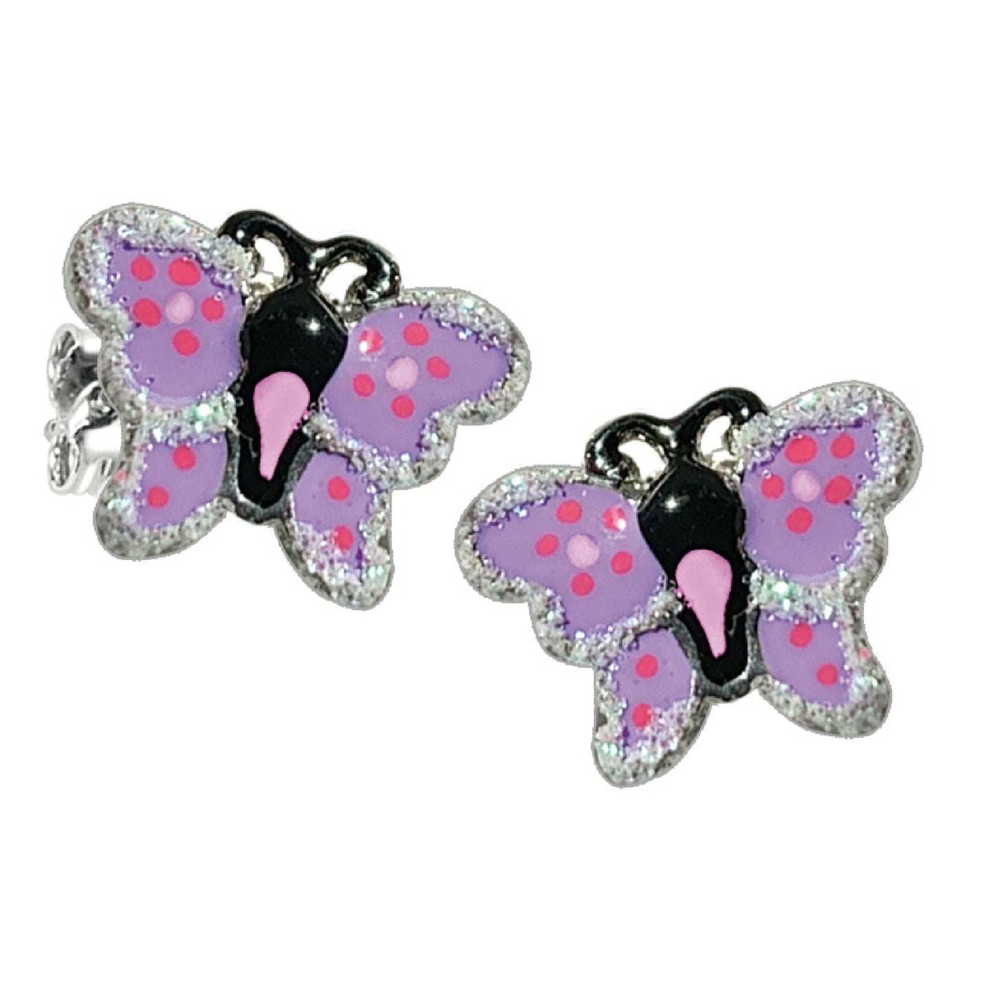 Ohrstecker 925/- Sterling Silber rhodiniert 1,00cm