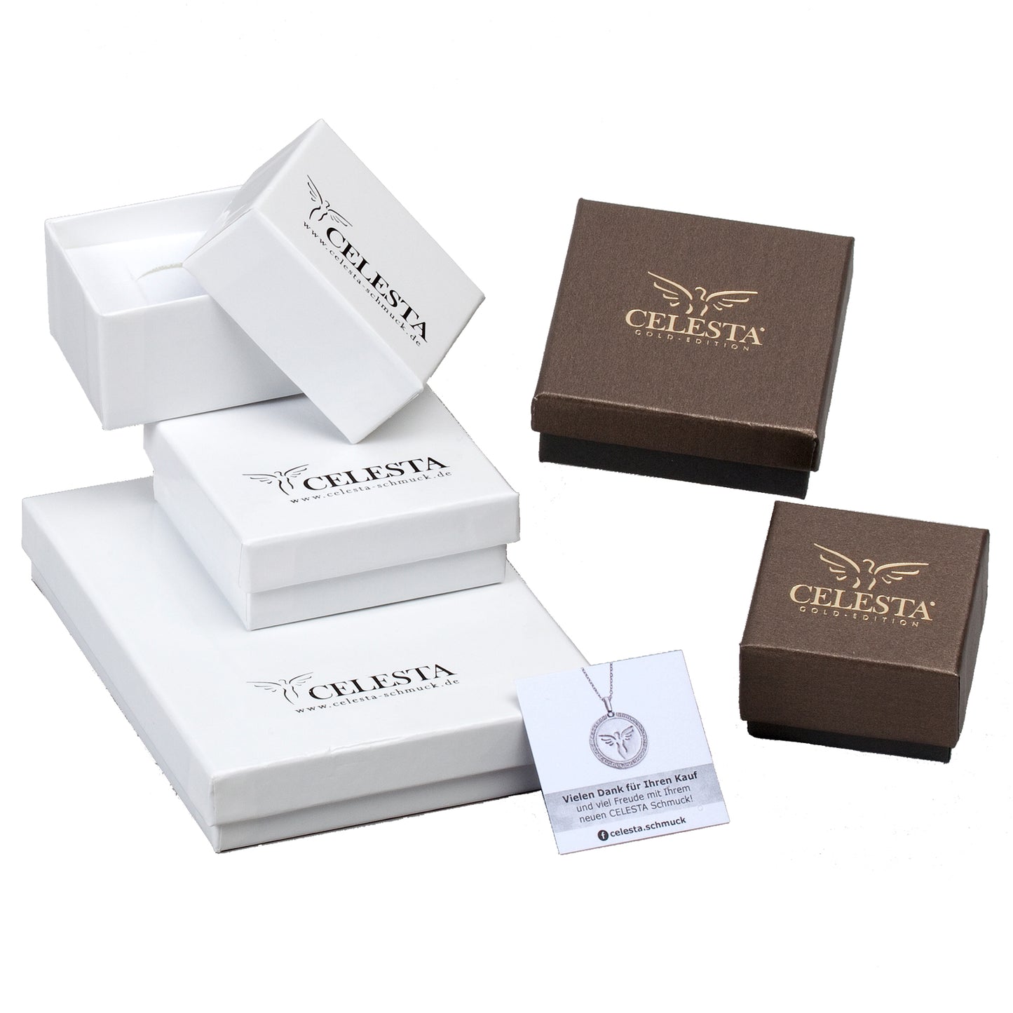 Creolen 925 Sterling Silber rhodiniert/schwarz Zirkonia 925/- Sterling Silber rhodiniert 1,7cm Zirkonia