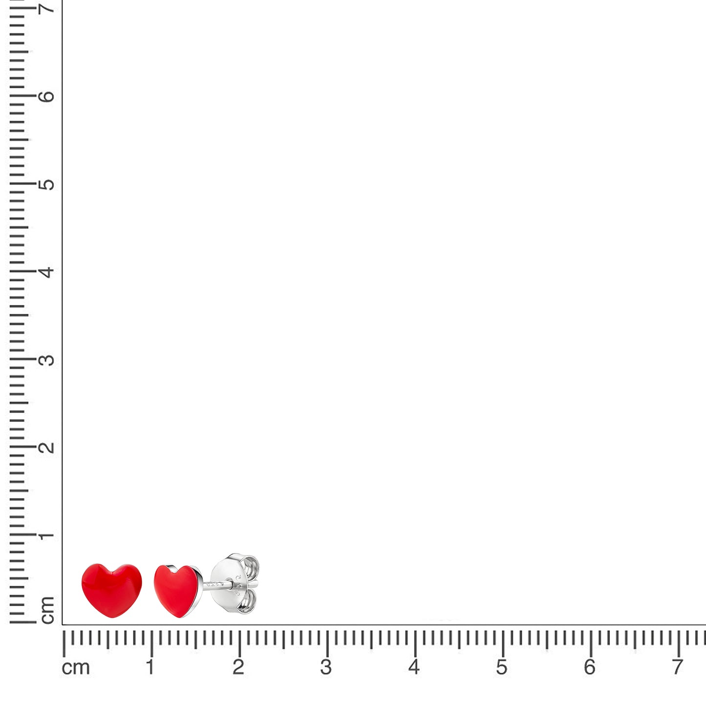 Ohrstecker 925/- Sterling Silber rhodiniert 0,40cm