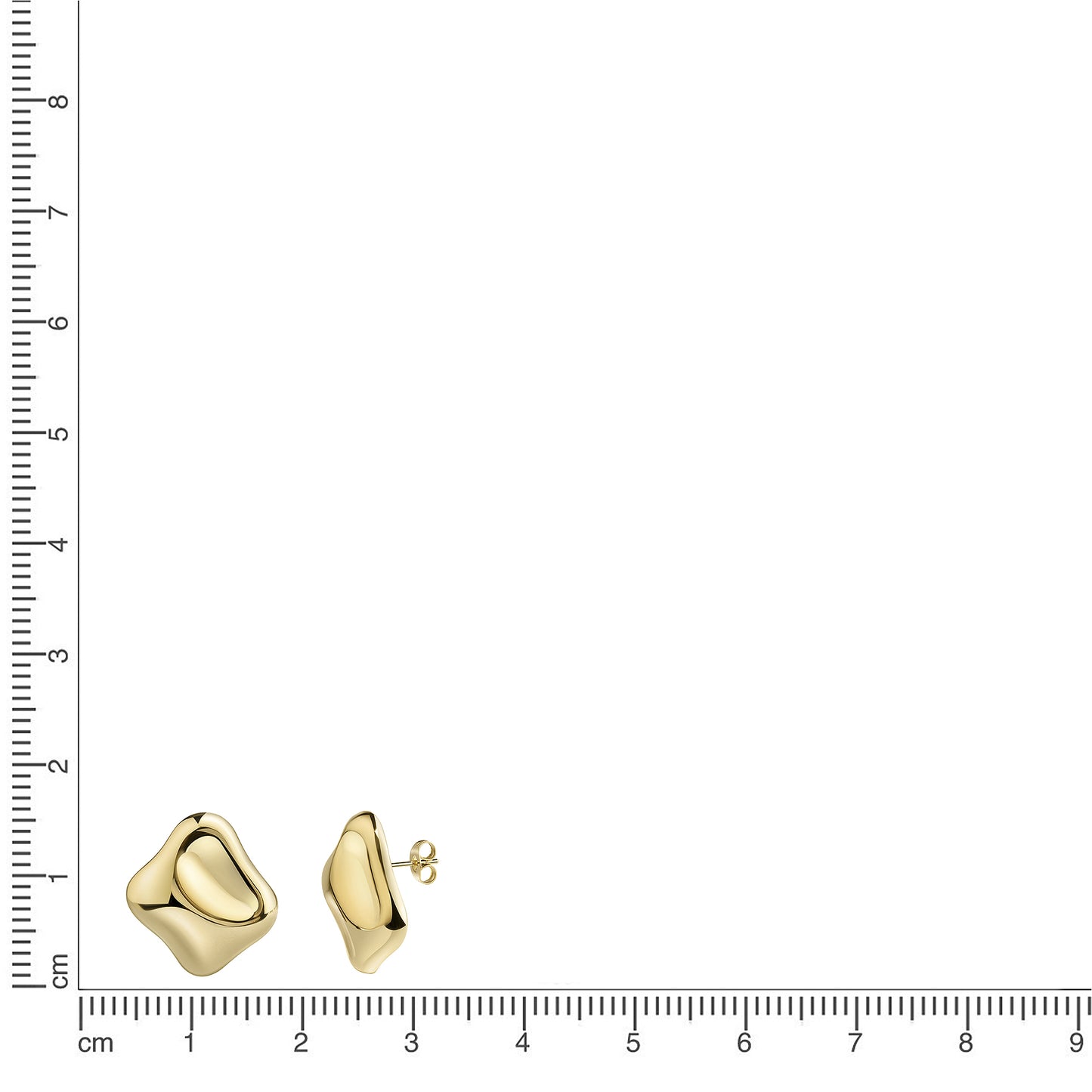 Ohrstecker Edelstahl 2,5cm