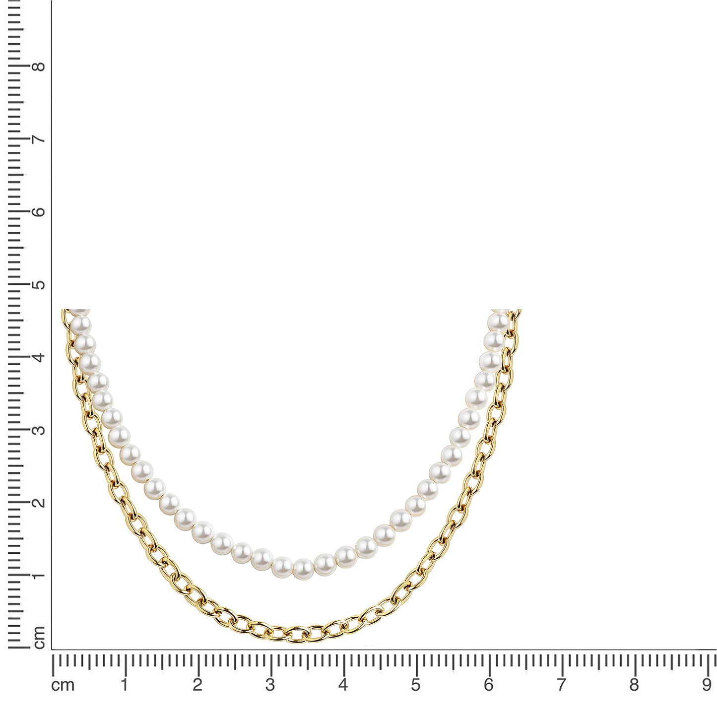 Collier Ankerkette Edelstahl 48,0cm