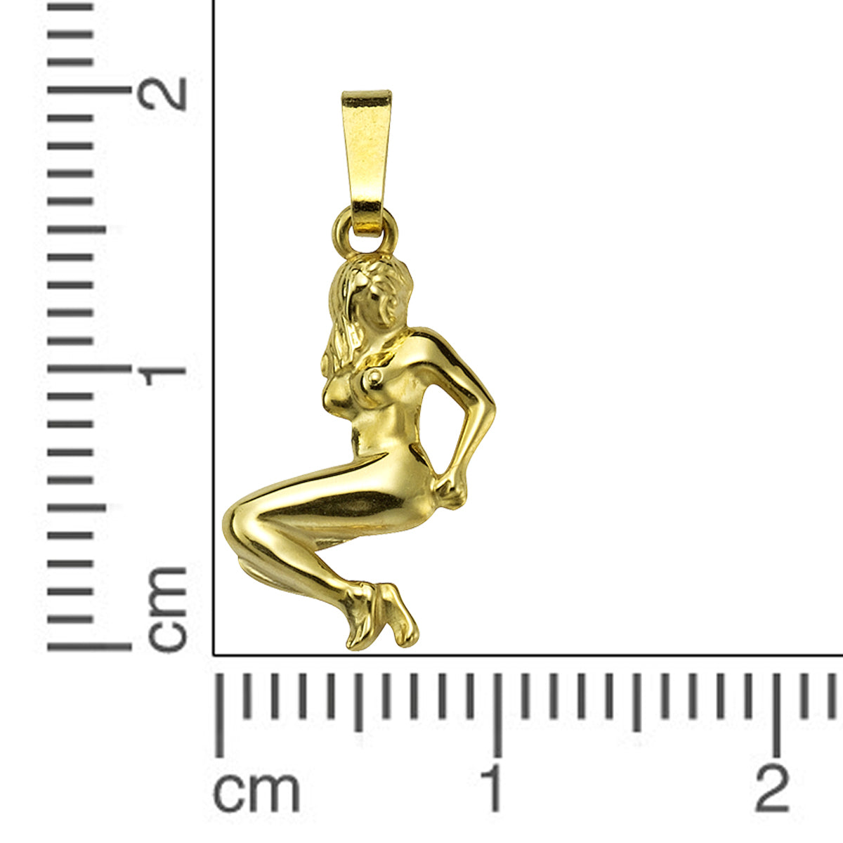 Anhänger Sternzeichen Jungfrau 333/- Gold 2,0cm