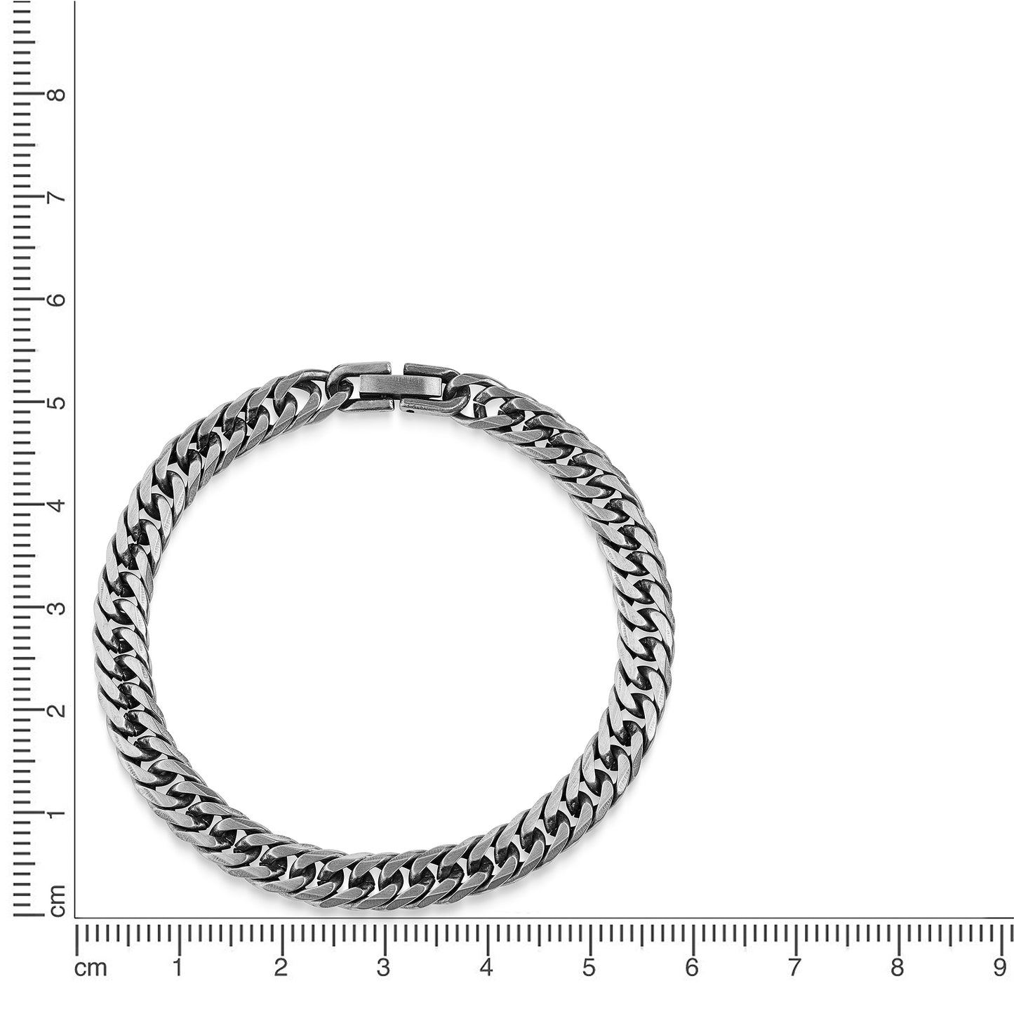 Armband Panzerkette Edelstahl 21cm