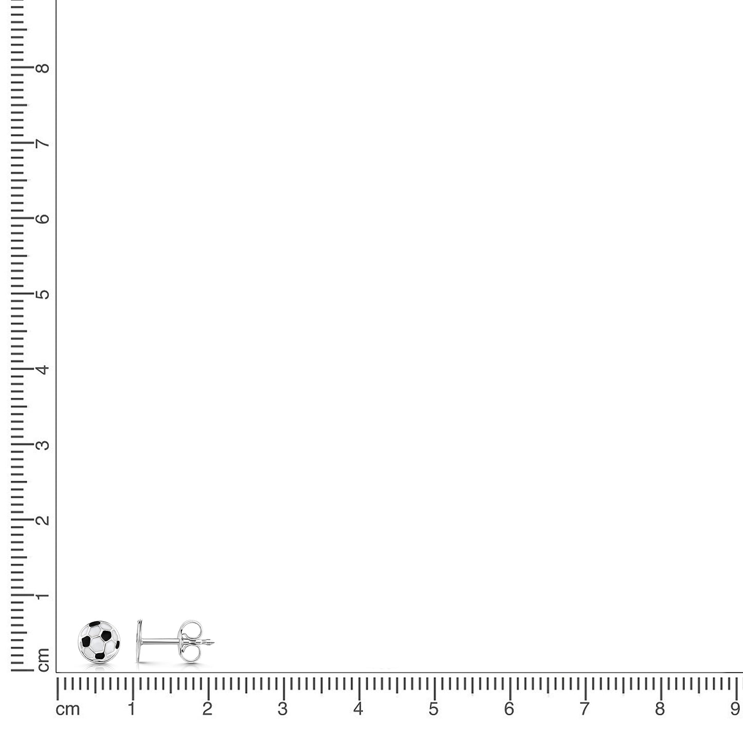 Ohrstecker 925/- Sterling Silber rhodiniert 0,6cm
