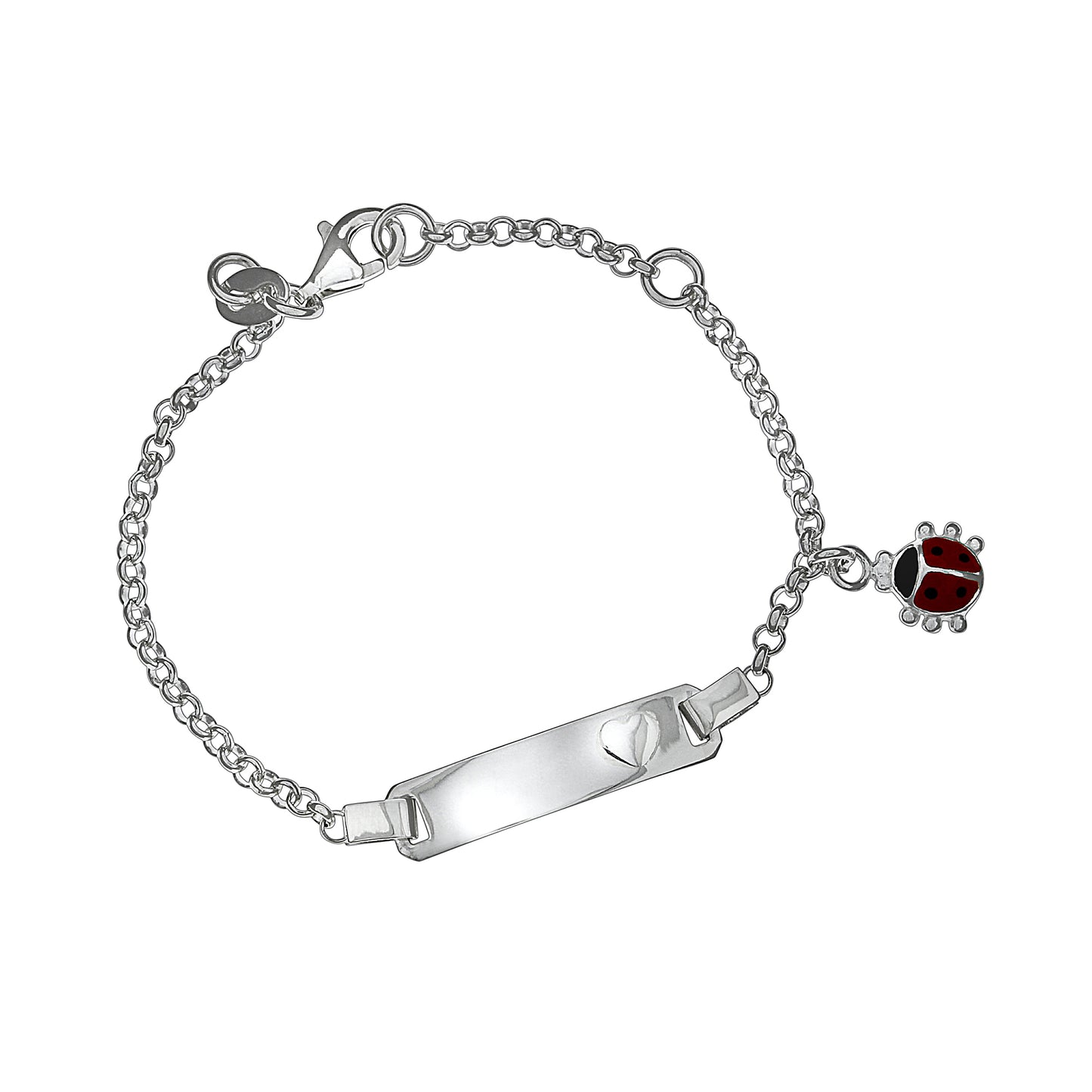 Armband 925/- Sterling Silber versilbert 15,0cm
