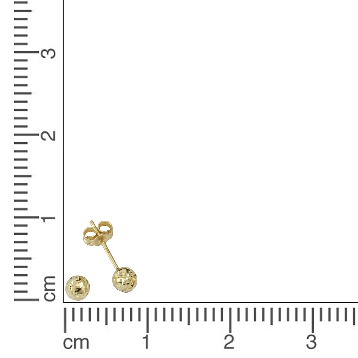 Ohrstecker 375/- Gold 1,2cm