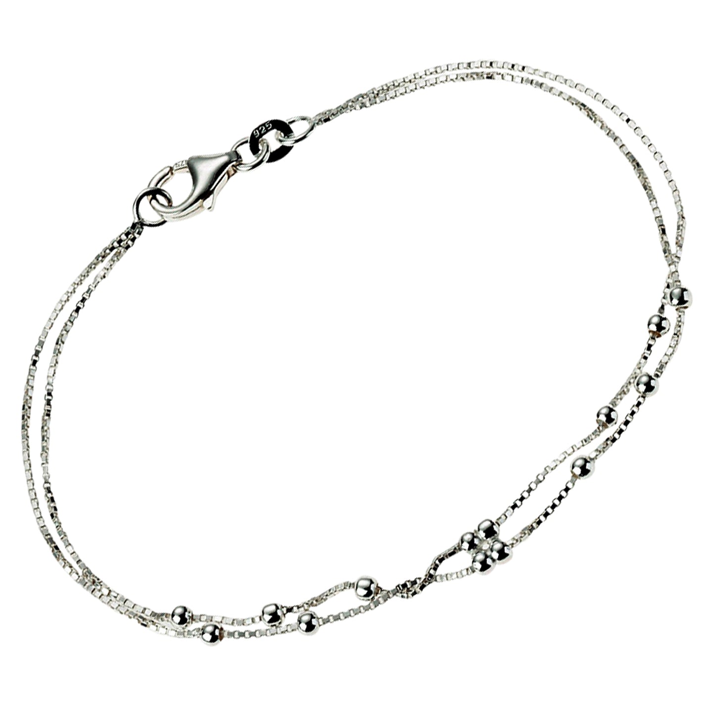 Armband 925/- Sterling Silber 19cm