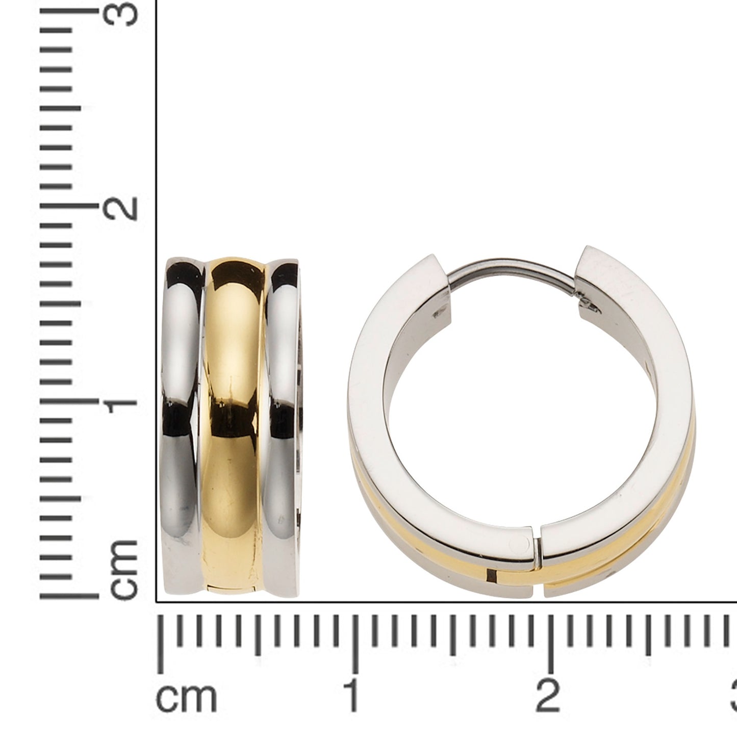 Creole Edelstahl 1,8cm