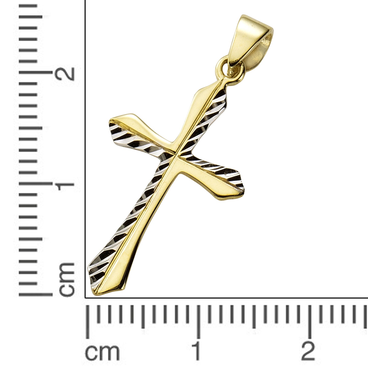 Anhänger Panzerkette 333/- Gold 2,8cm