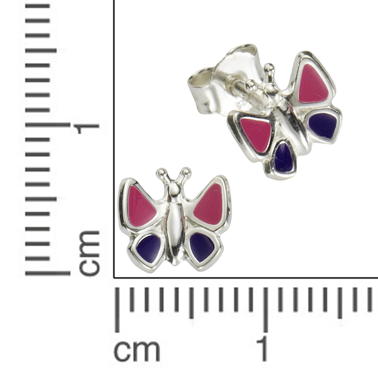 Ohrstecker 925/- Sterling Silber 0,7cm