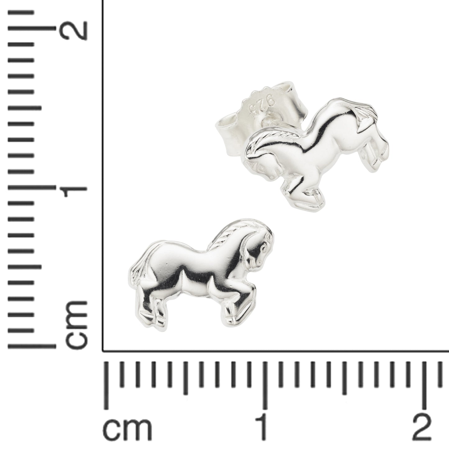 Ohrringe 925/- Sterling Silber 0,6cm