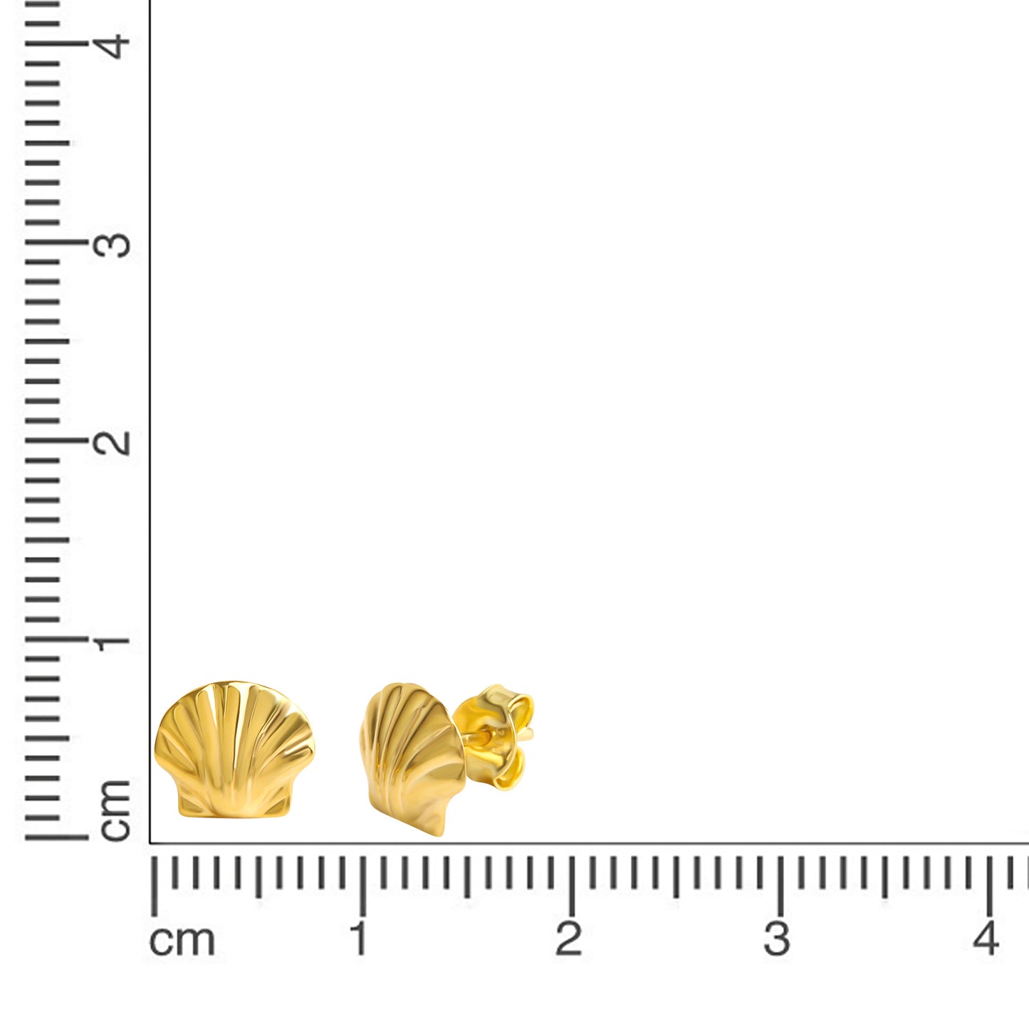 Ohrringe 333/- Gold 0,8cm ohne