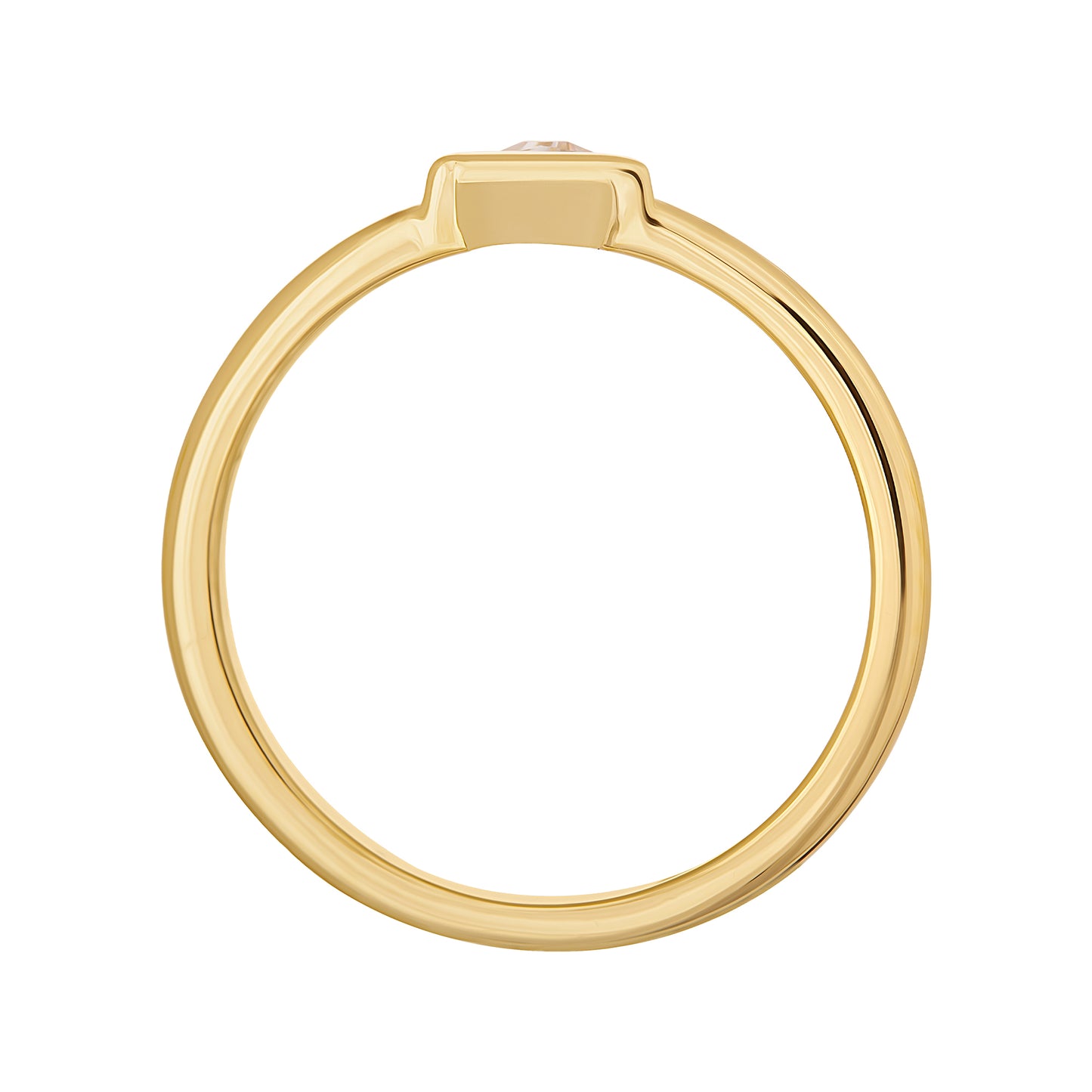 cai Ring 925/- Sterling Silber vergoldet Zirkonia