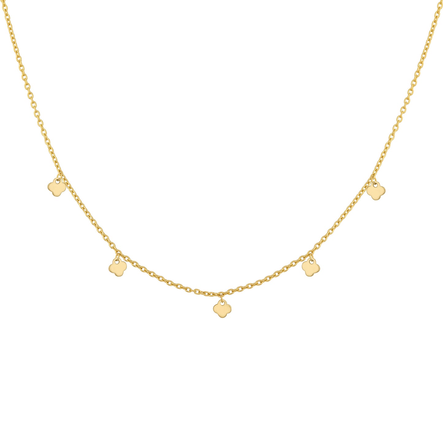 cai Collier Ankerkette 925/- Sterling Silber vergoldet 43,0cm
