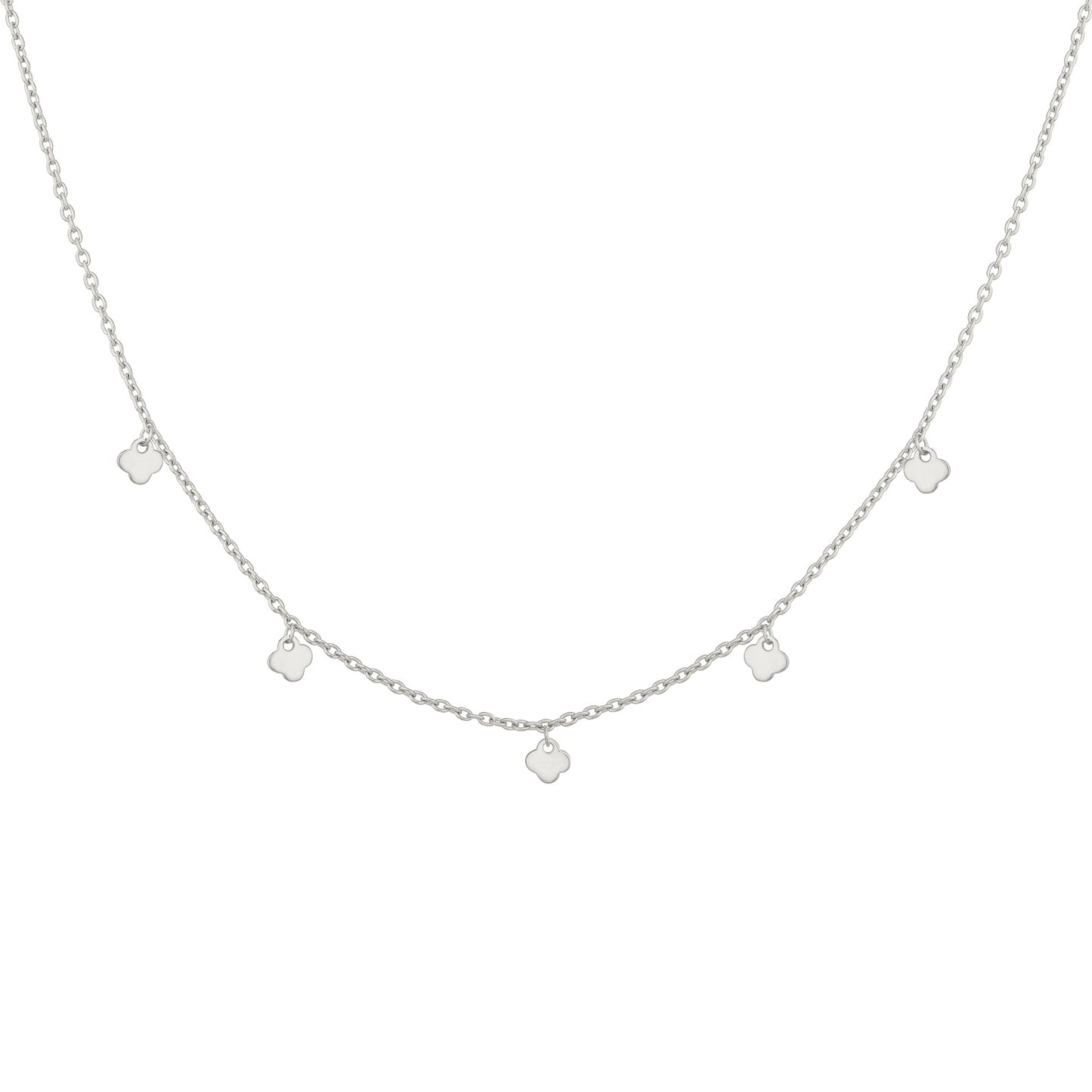 cai Collier Ankerkette 925/- Sterling Silber rhodiniert 43,0cm