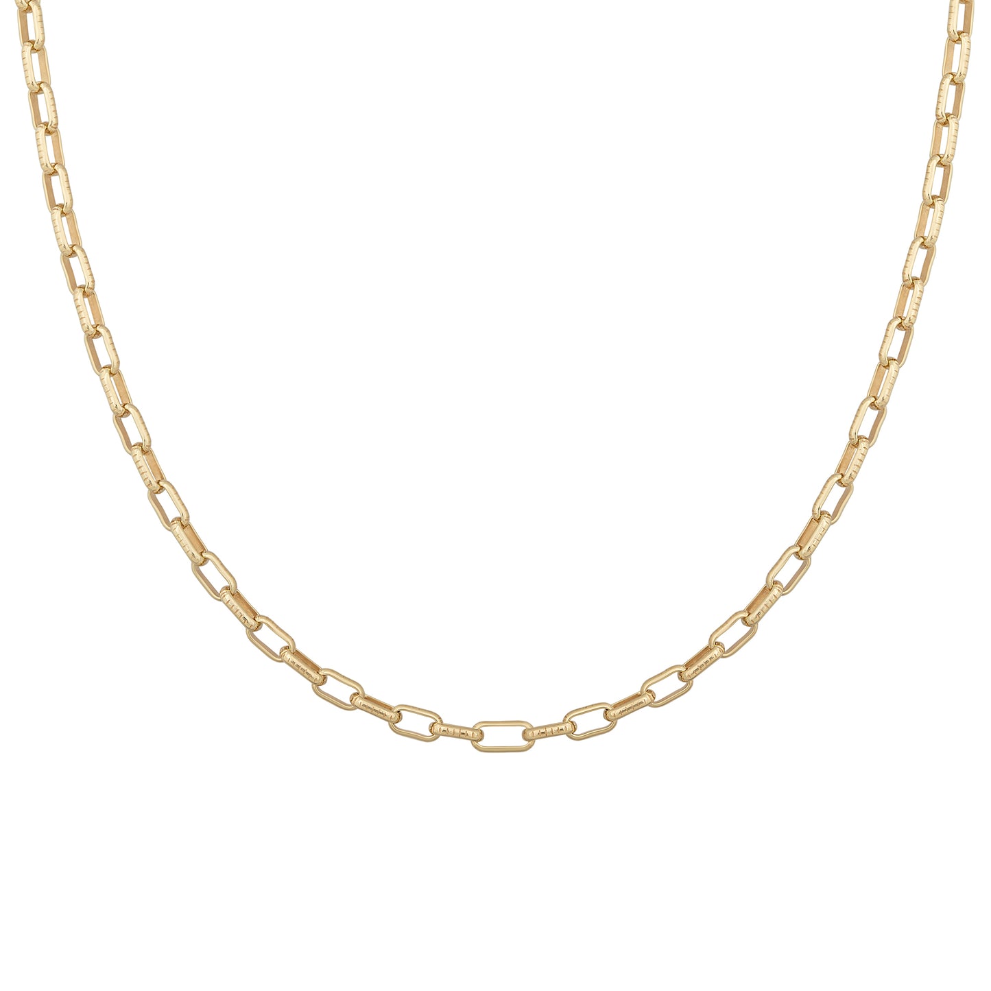 cai Collier Ankerkette 925/- Sterling Silber vergoldet 47cm