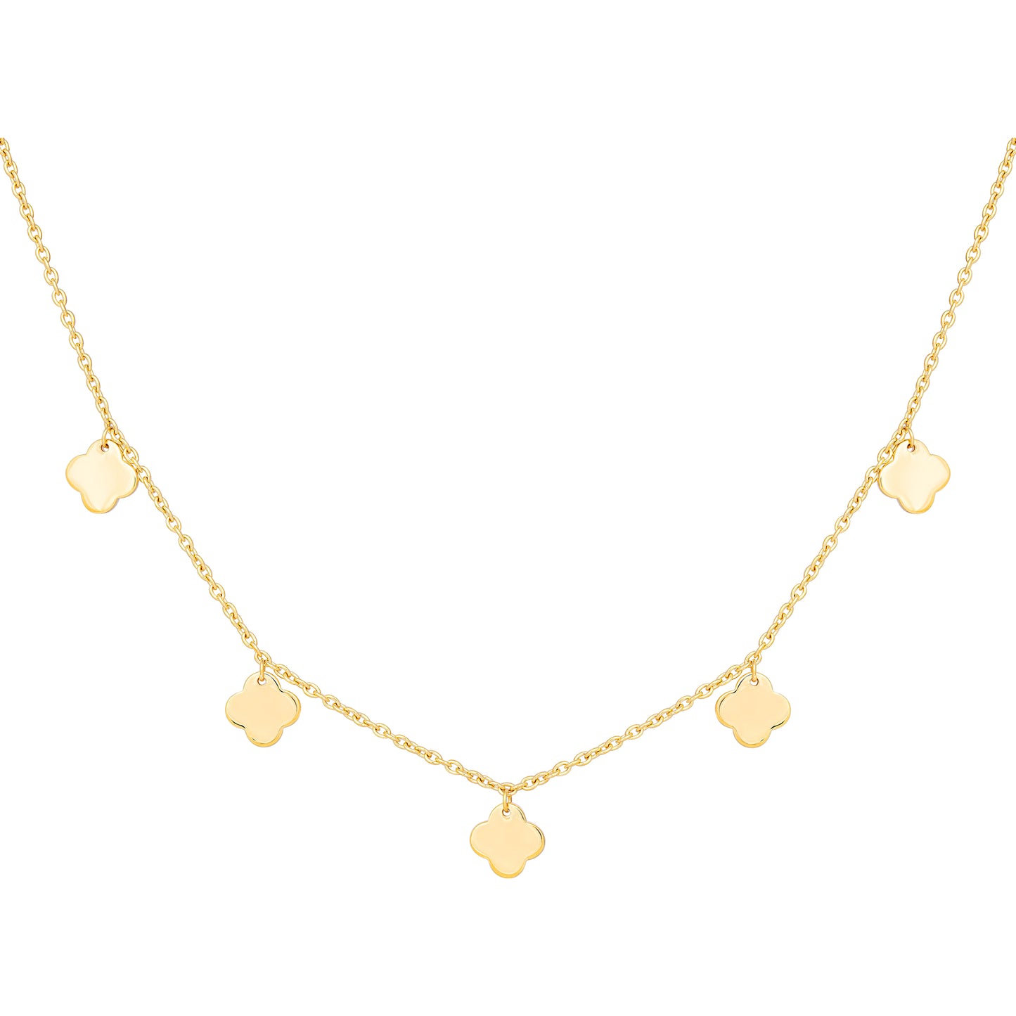 cai Collier Ankerkette 925/- Sterling Silber vergoldet 44,0cm