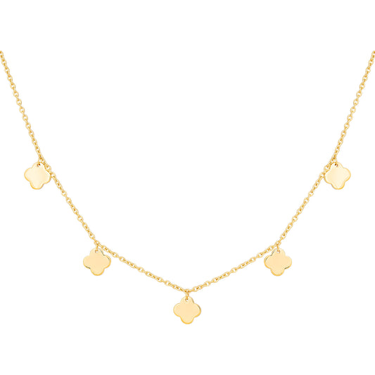 cai Collier Ankerkette 925/- Sterling Silber vergoldet 44,0cm