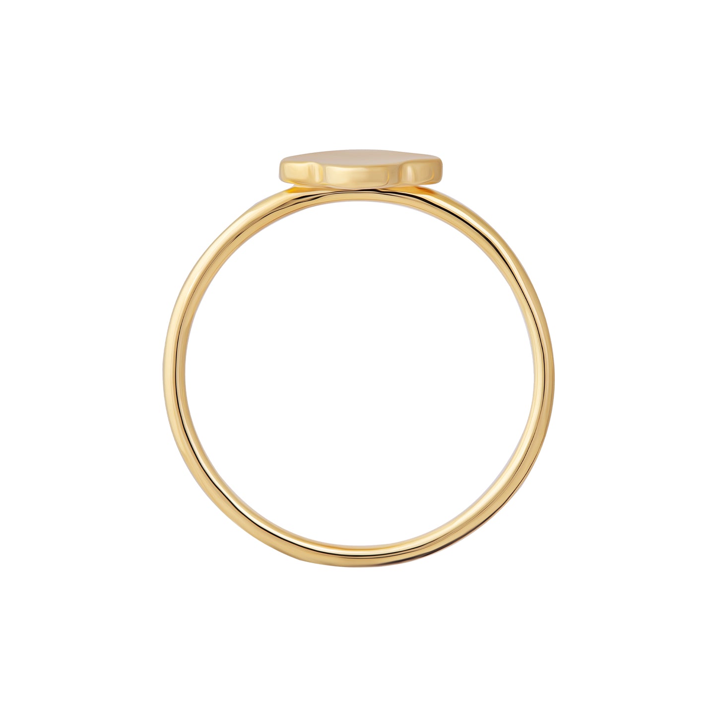 cai Ring 925/- Sterling Silber vergoldet ohne Stein