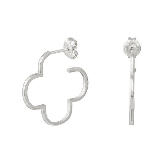 cai Creole 925/- Sterling Silber rhodiniert 2,5cm ohne