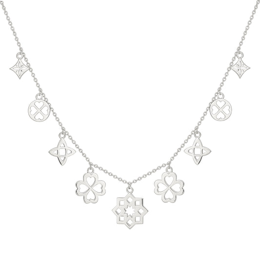 cai Collier Ankerkette 925/- Sterling Silber rhodiniert 43,0cm