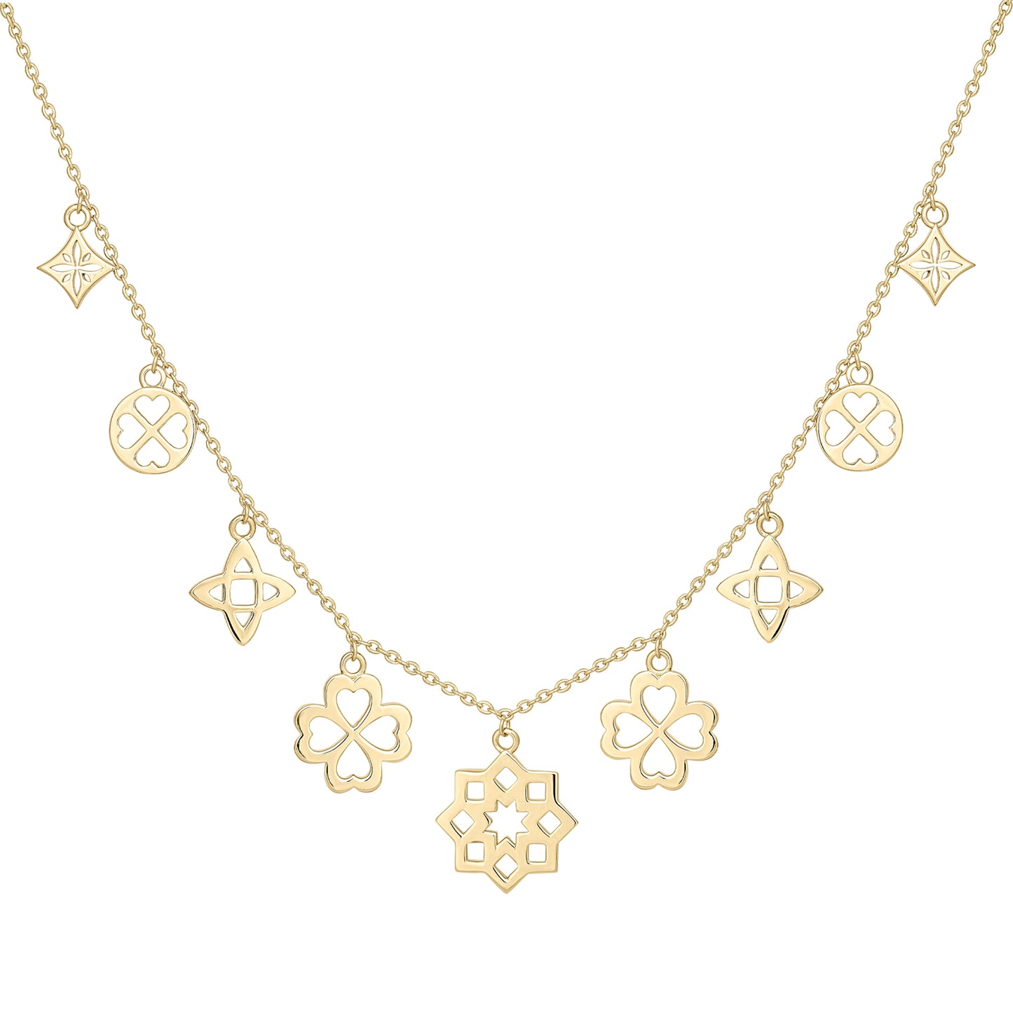 cai Collier Ankerkette 925/- Sterling Silber vergoldet 43,0cm