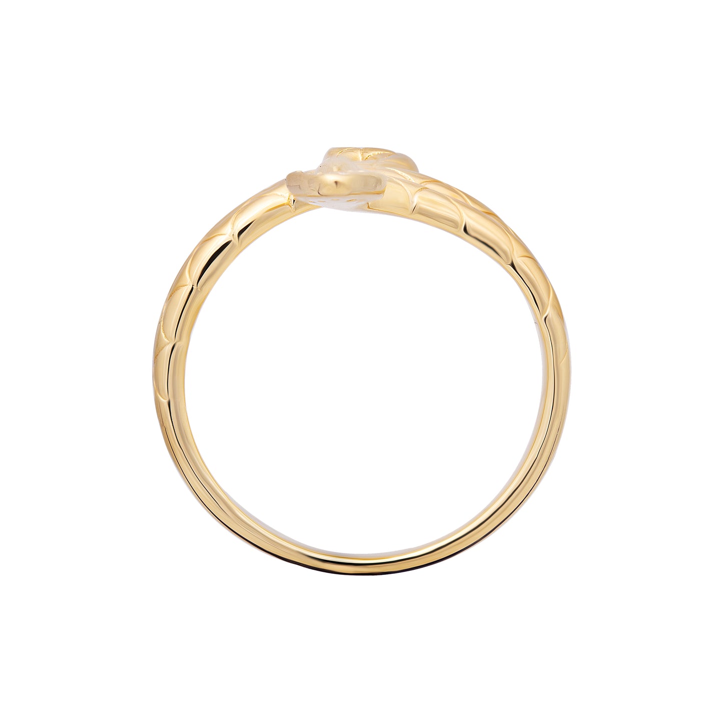 cai Ring 925/- Sterling Silber vergoldet Zirkonia