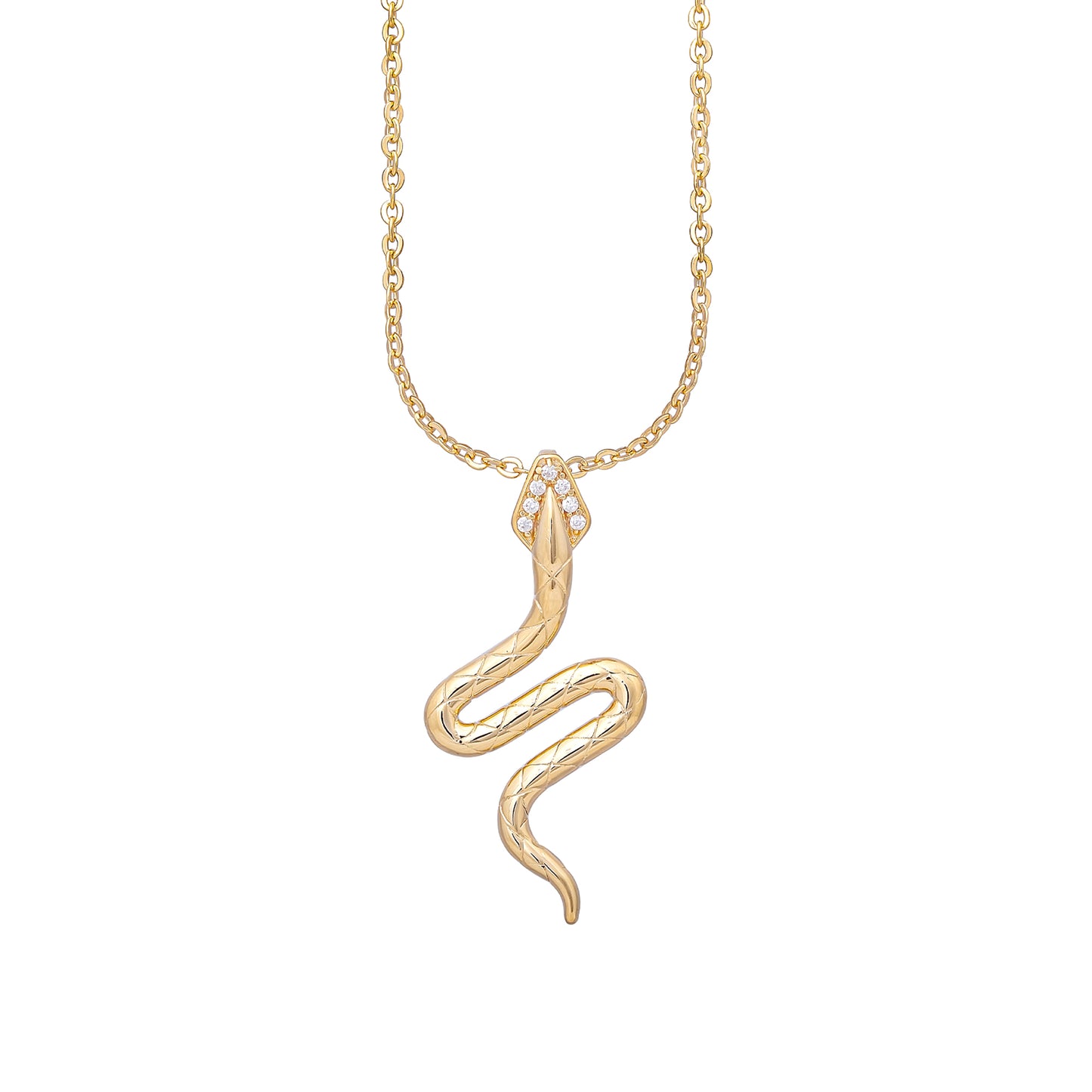 cai Halskette Erbskette 925/- Sterling Silber vergoldet 45,0cm ohne