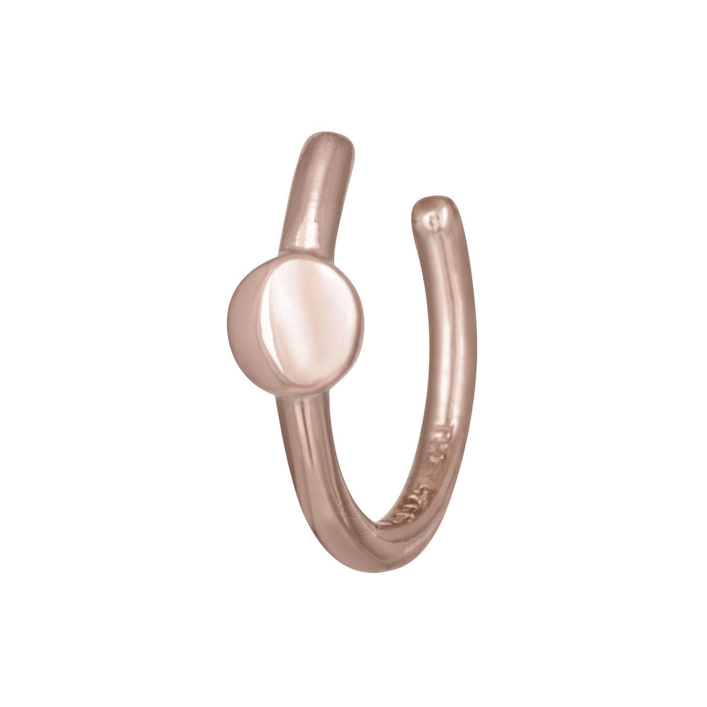 cai Ear Cuff 925/- Sterling Silber rotvergoldet 0,9cm ohne Stein